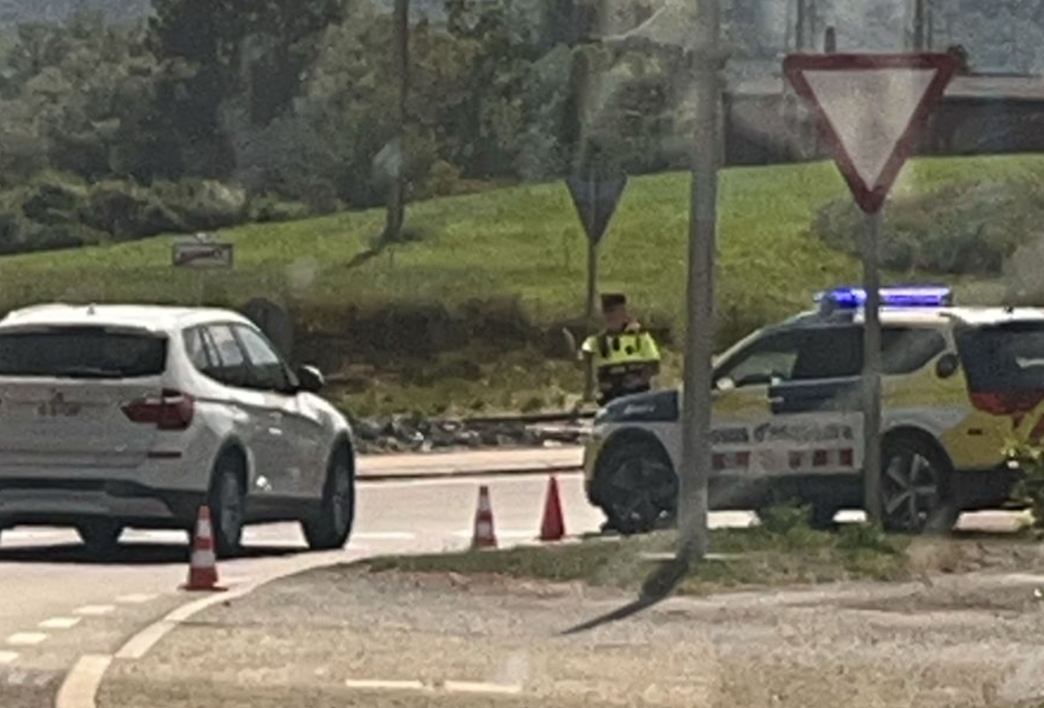 El control dels mossos.