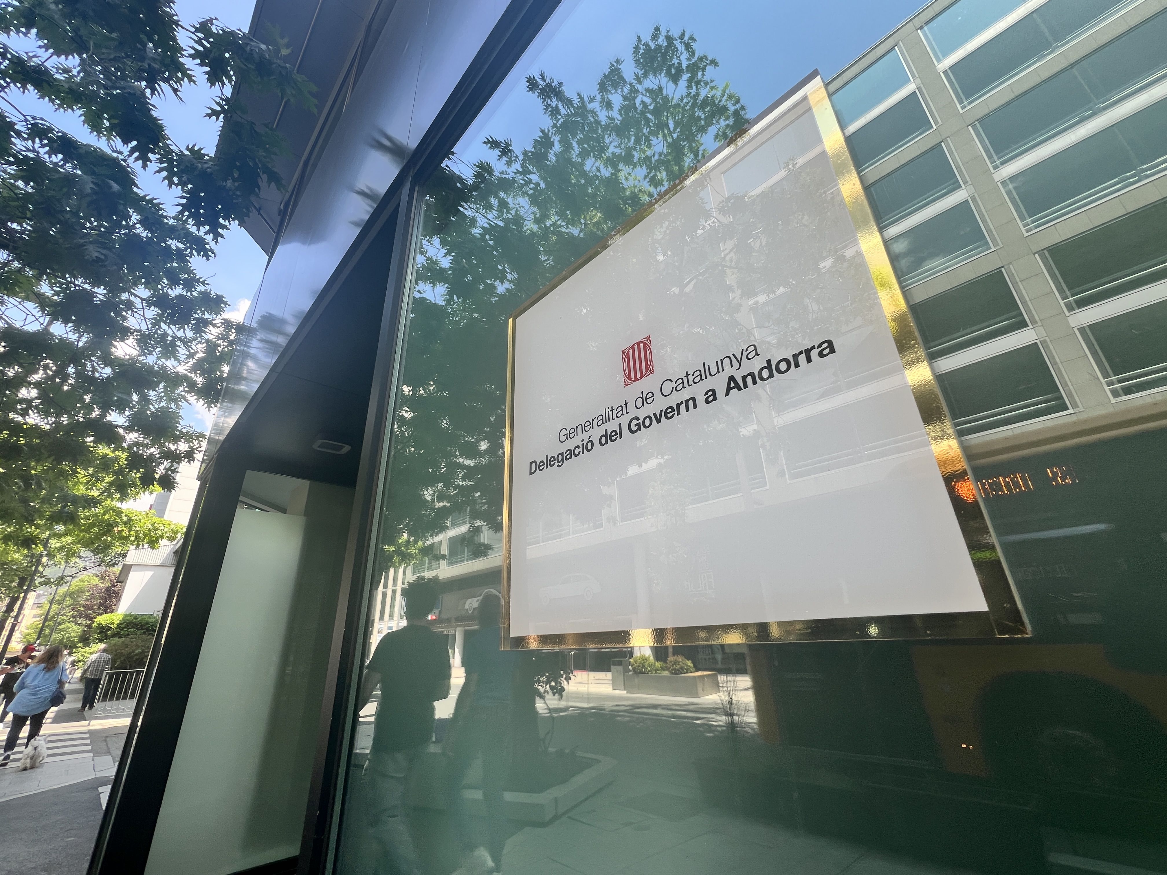 Seu de la delegació del govern de Catalunya a Andorra.