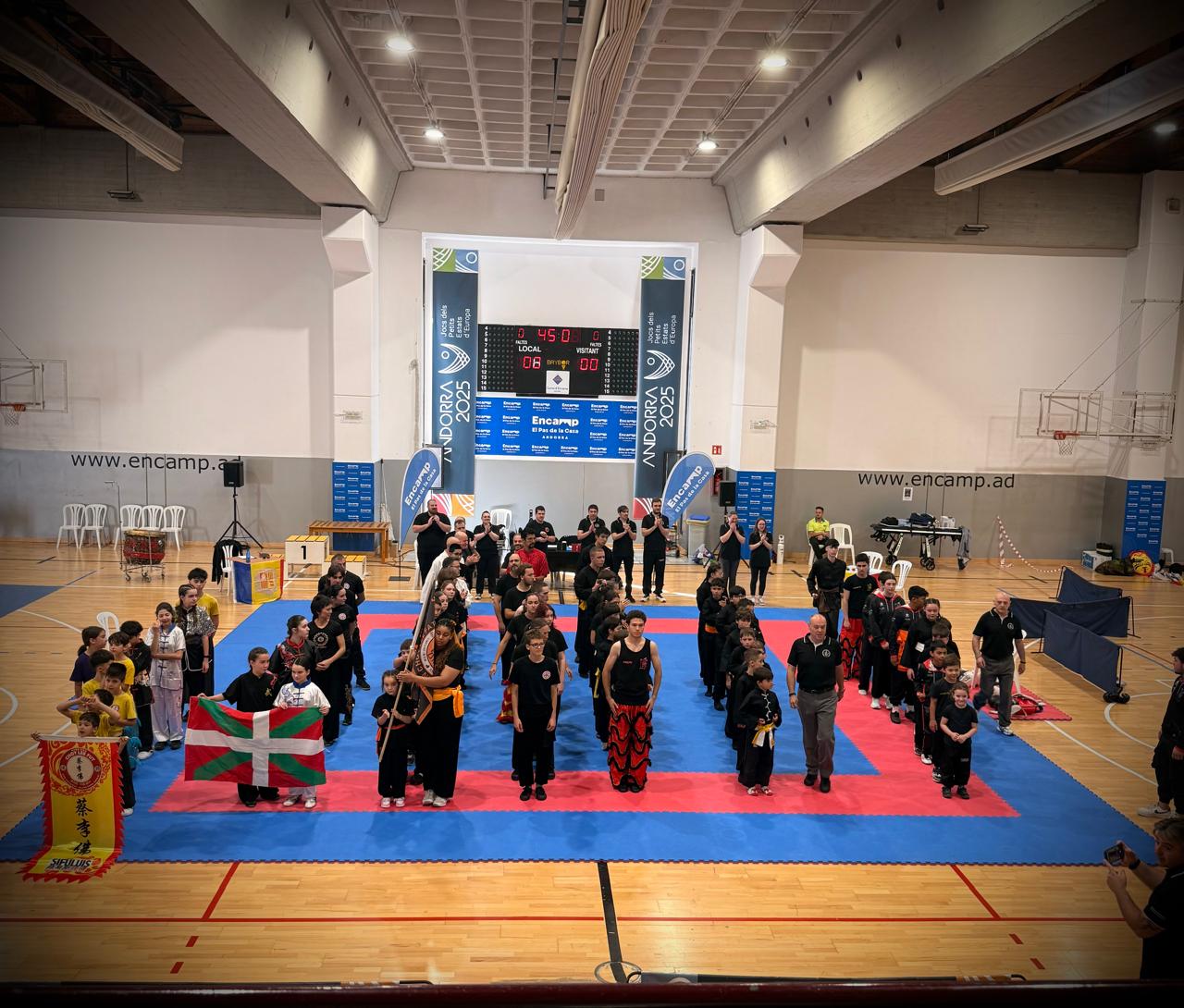 Èxit de participació i alt nivell tècnic dels set clubs al 20è Open de Kung Fu Encamp 2026.