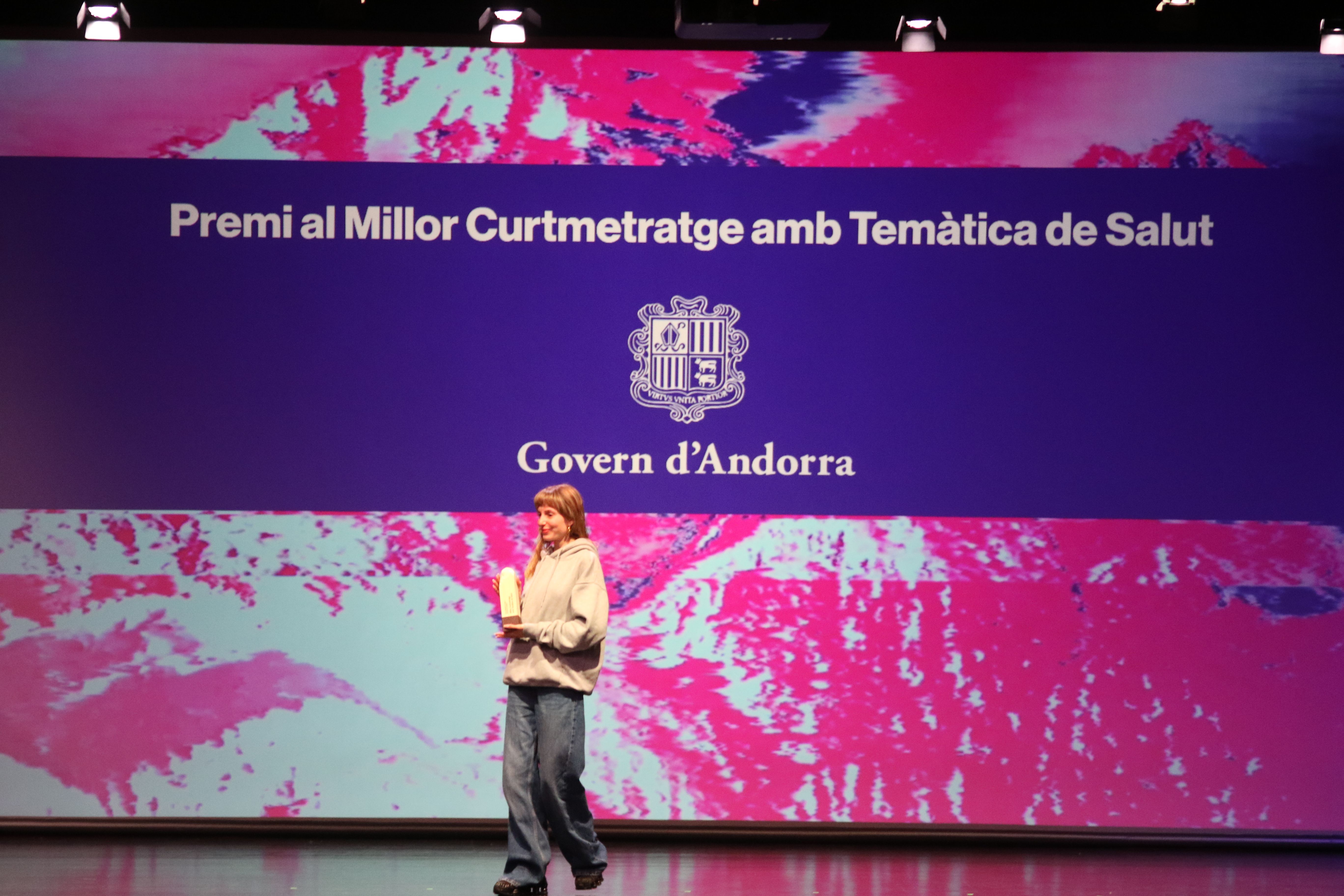 El millor curt de temàtica de salut ha estat 'La Pegaso', de María Martos. 