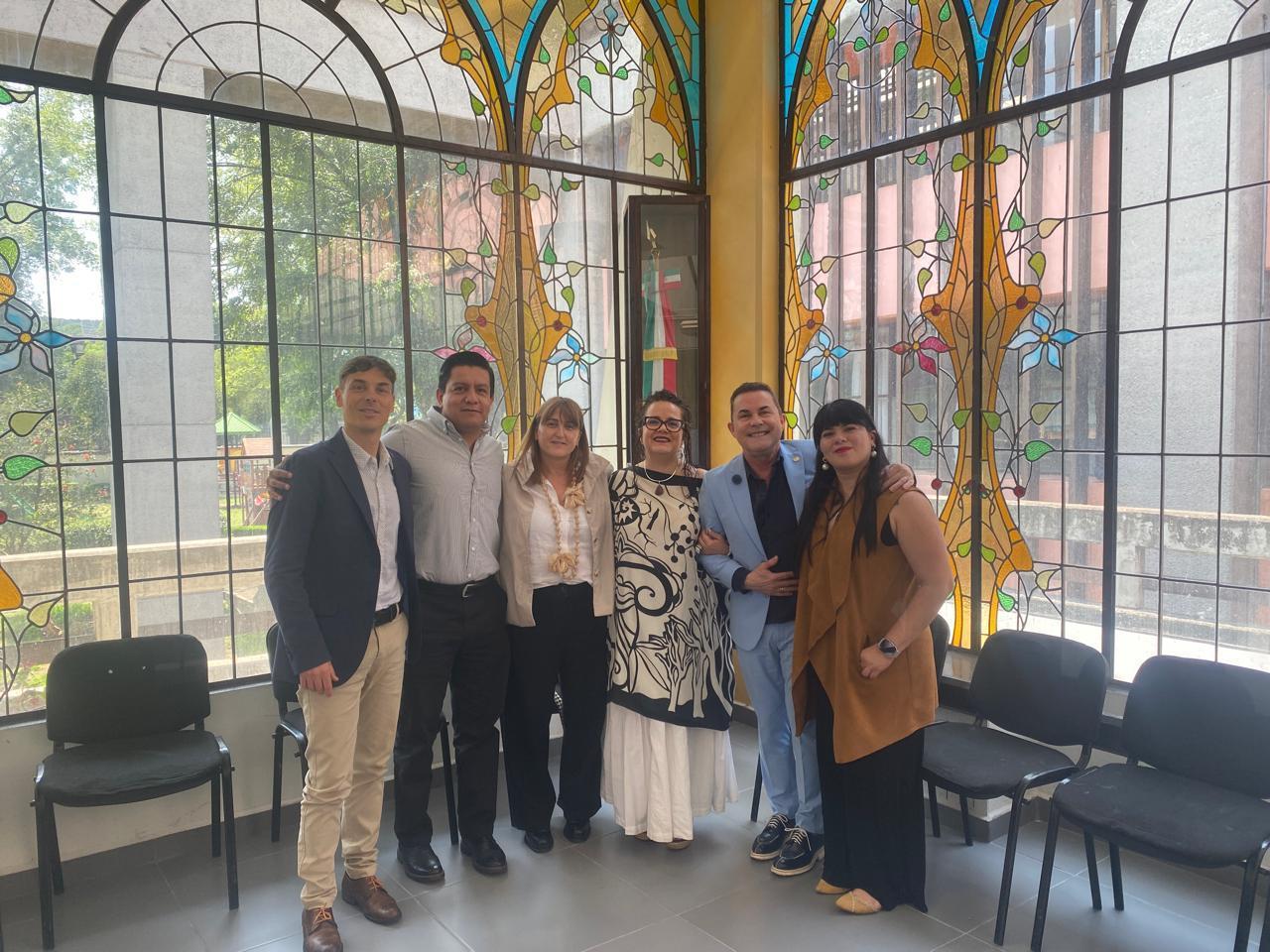 Trobada per formalitzar la cooperació.