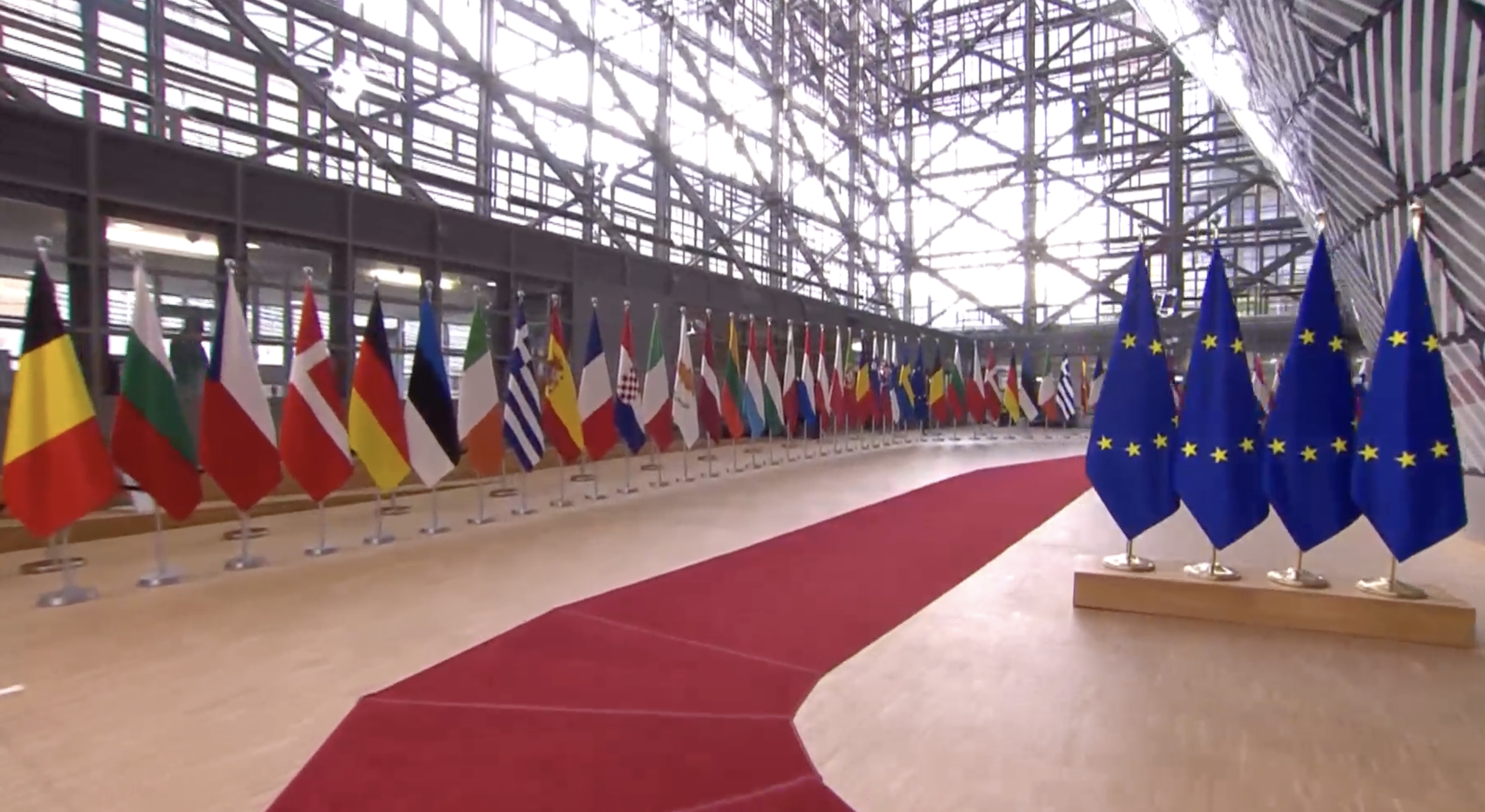 Imatge de les dependències del Consell de la UE.