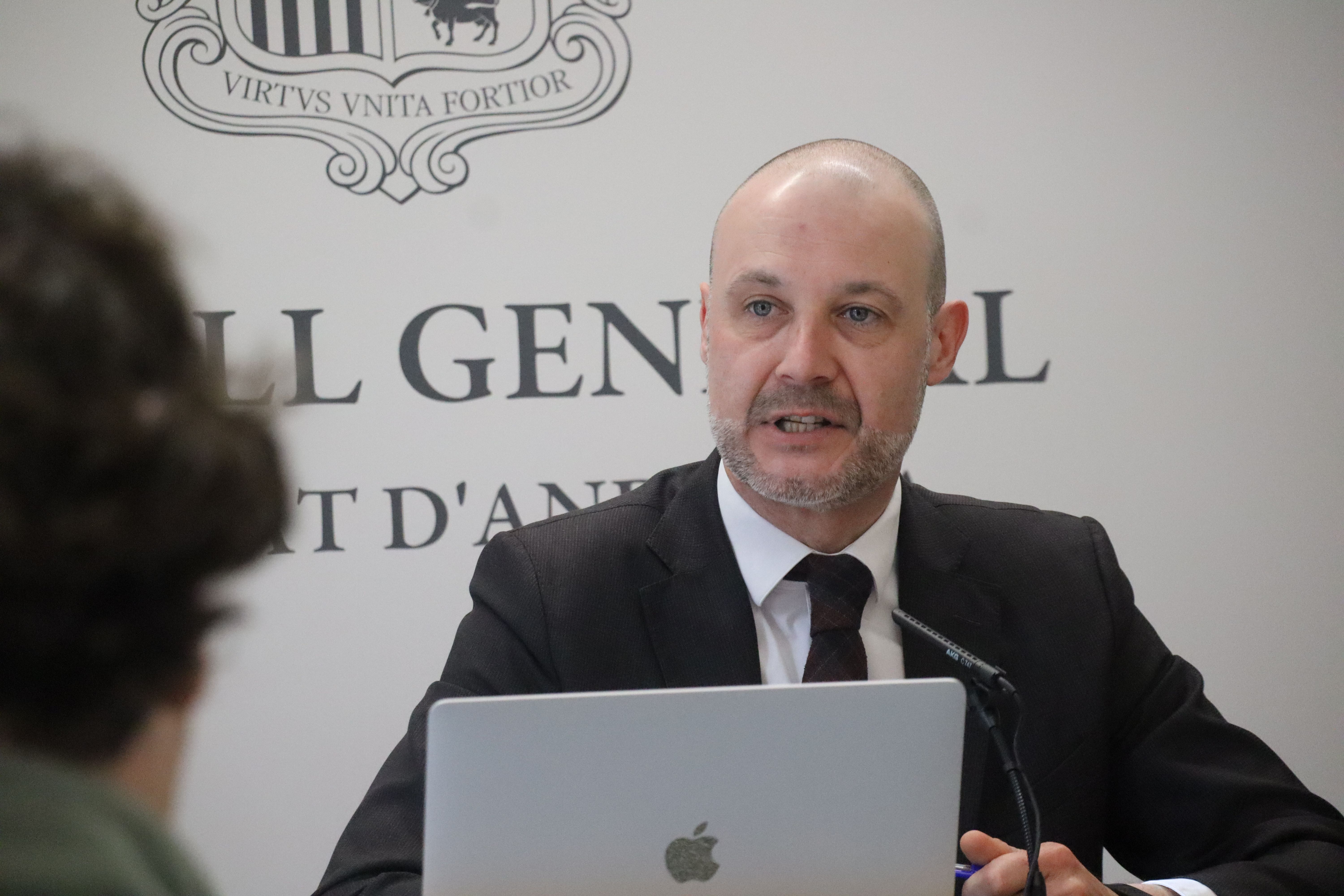 El president de la comissió legislativa, Jordi Casadevall.