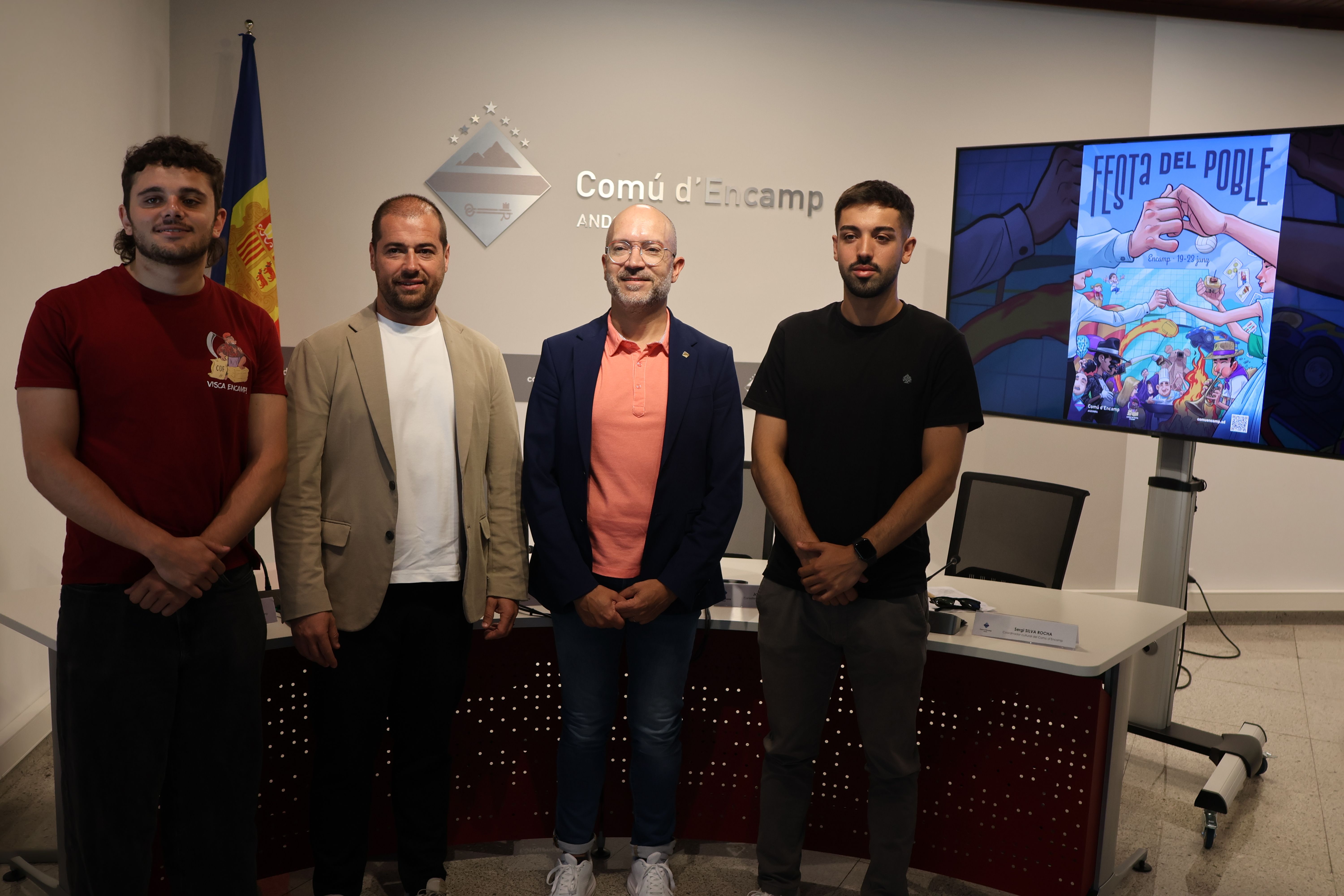 presentació de la festa del poble d'Encamp.