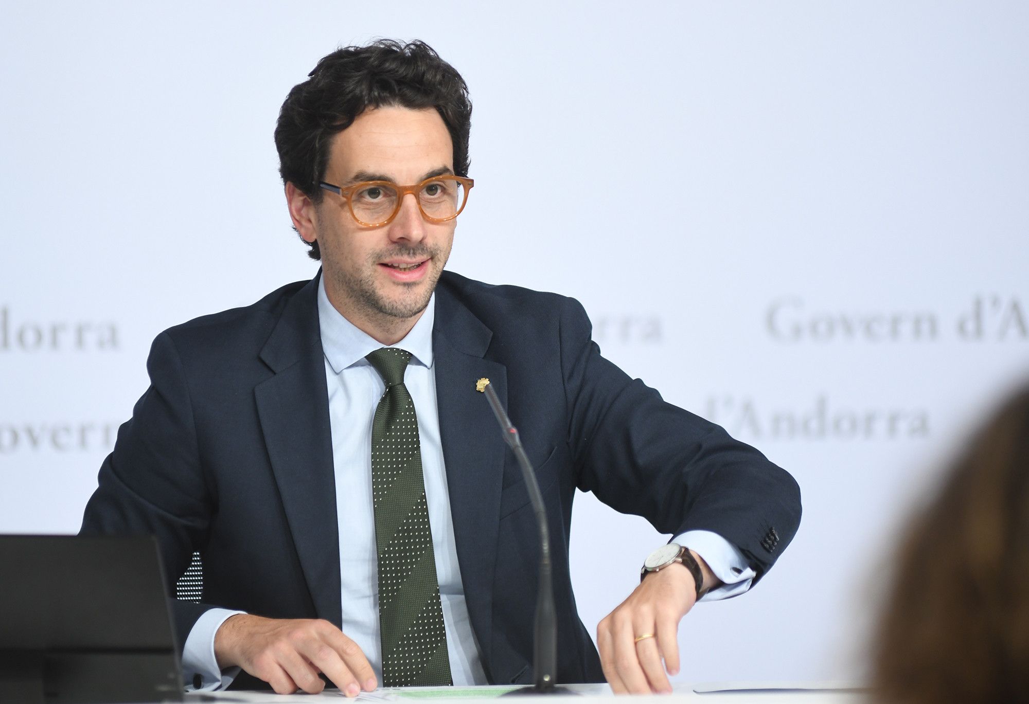 El ministre portaveu, Guillem Casal. El ministre portaveu, Guillem Casal.