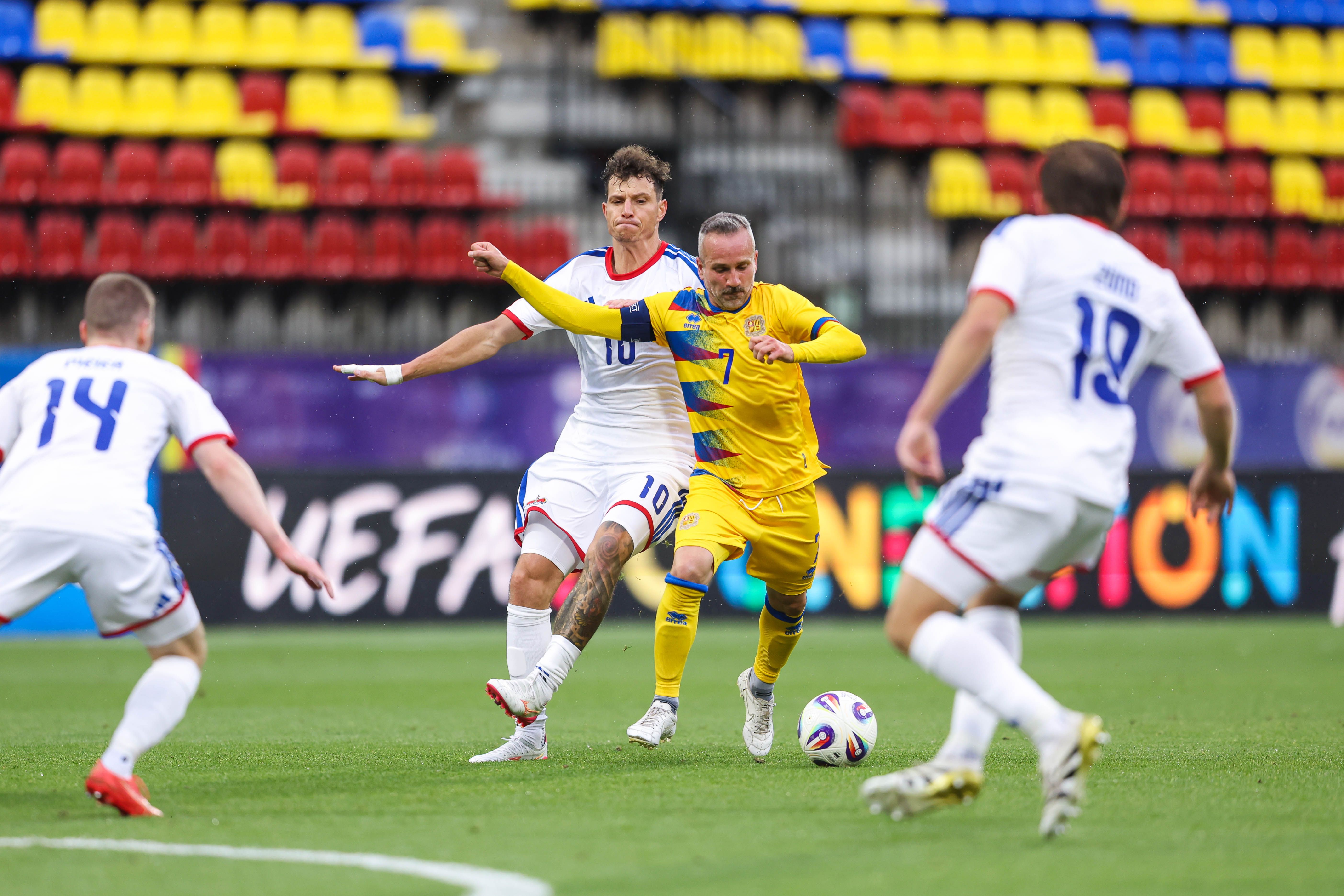 Marc Pujol ha tingut el gol a tocar en el dia que s'acomiadava de la selecció.