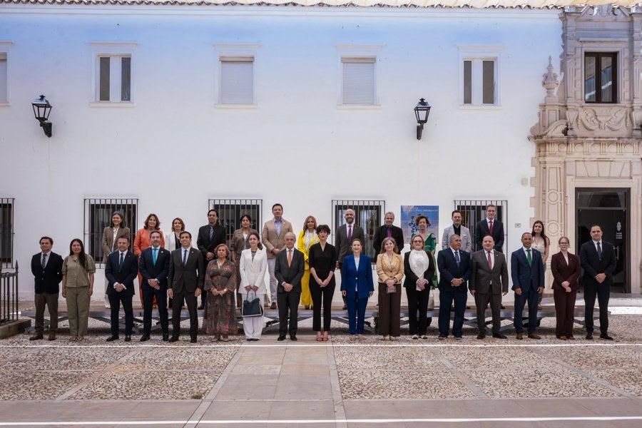 El secretari d’Estat de Justícia i Interior, Joan León, en el V Fòrum Iberoamericà d’Immigració i Desenvolupament a Huelva.