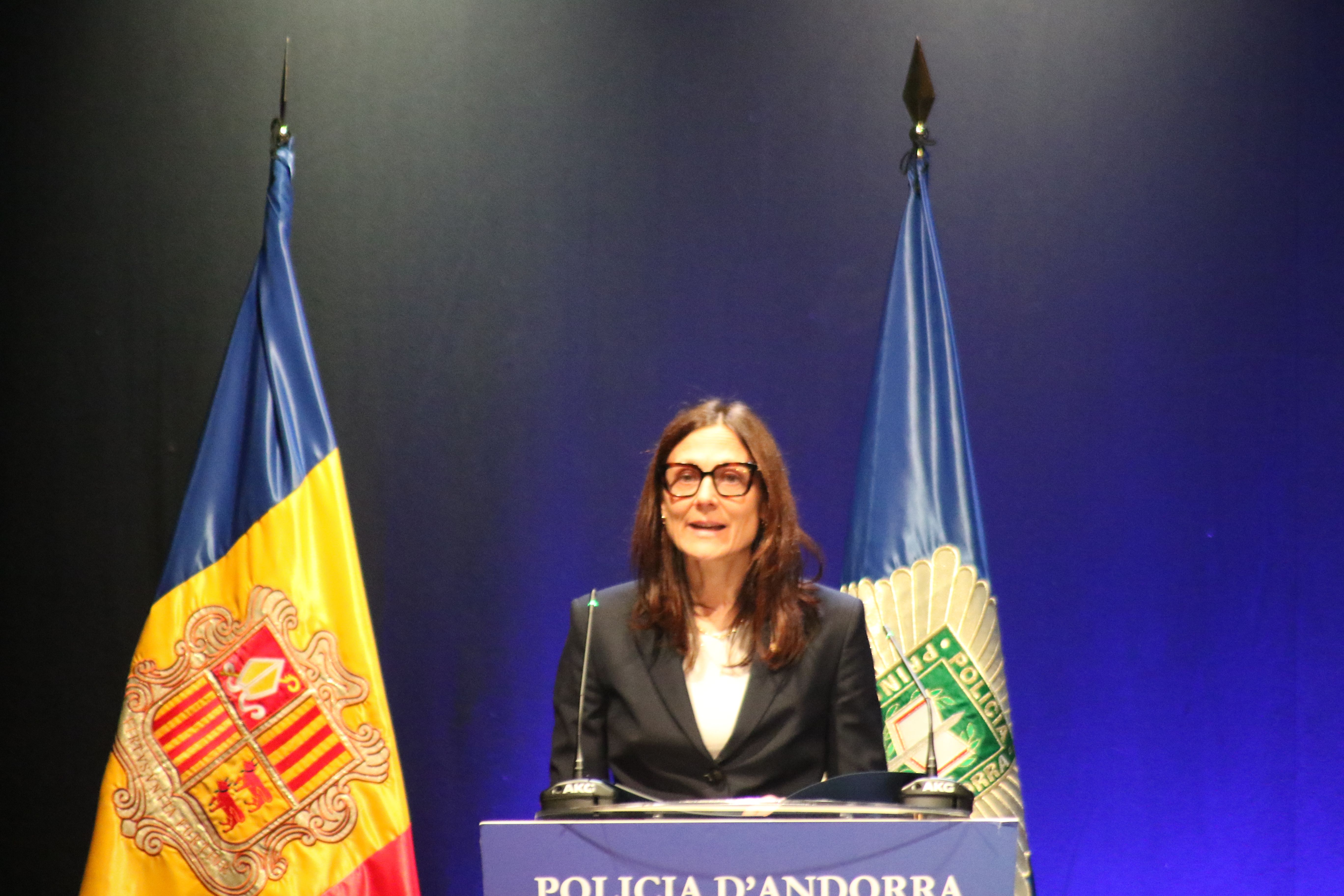 Discurs de la ministra d'Interior.
