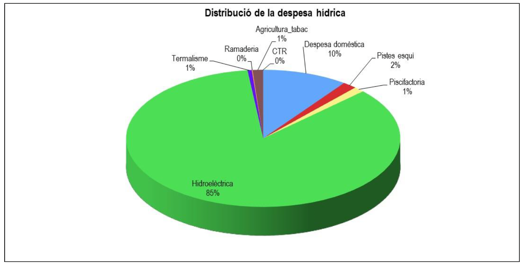 Distribució de la despesa hídrica total. La portaveu del Sindicat, Rebeca Bonache.