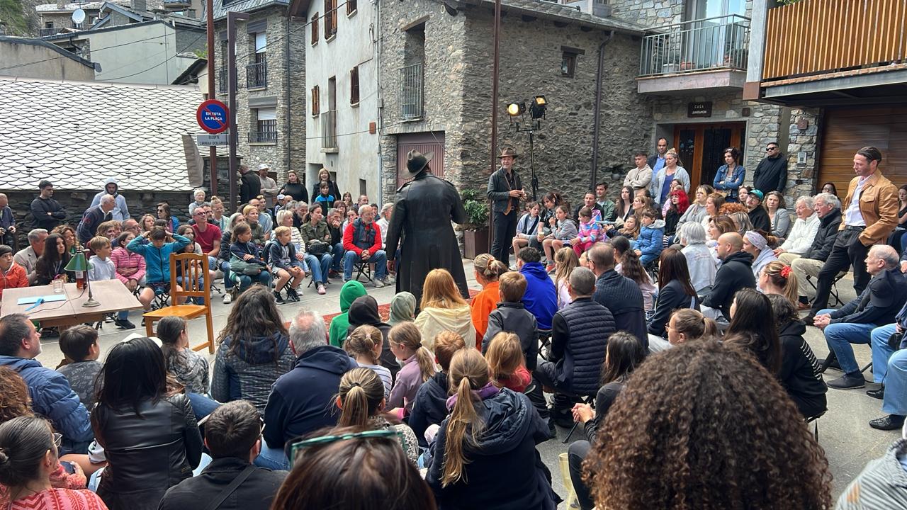 Prop de 300 persones gaudeixen de ‘Les Trois Mousquetaires, la série’ a Canillo.