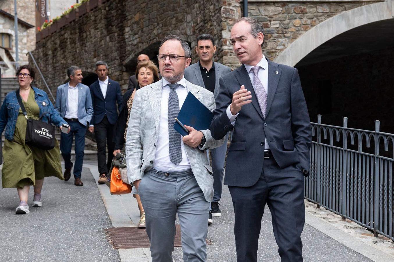 Visita institucional del Govern a Canillo per seguir els projectes estratègics que s’hi desenvolupen.