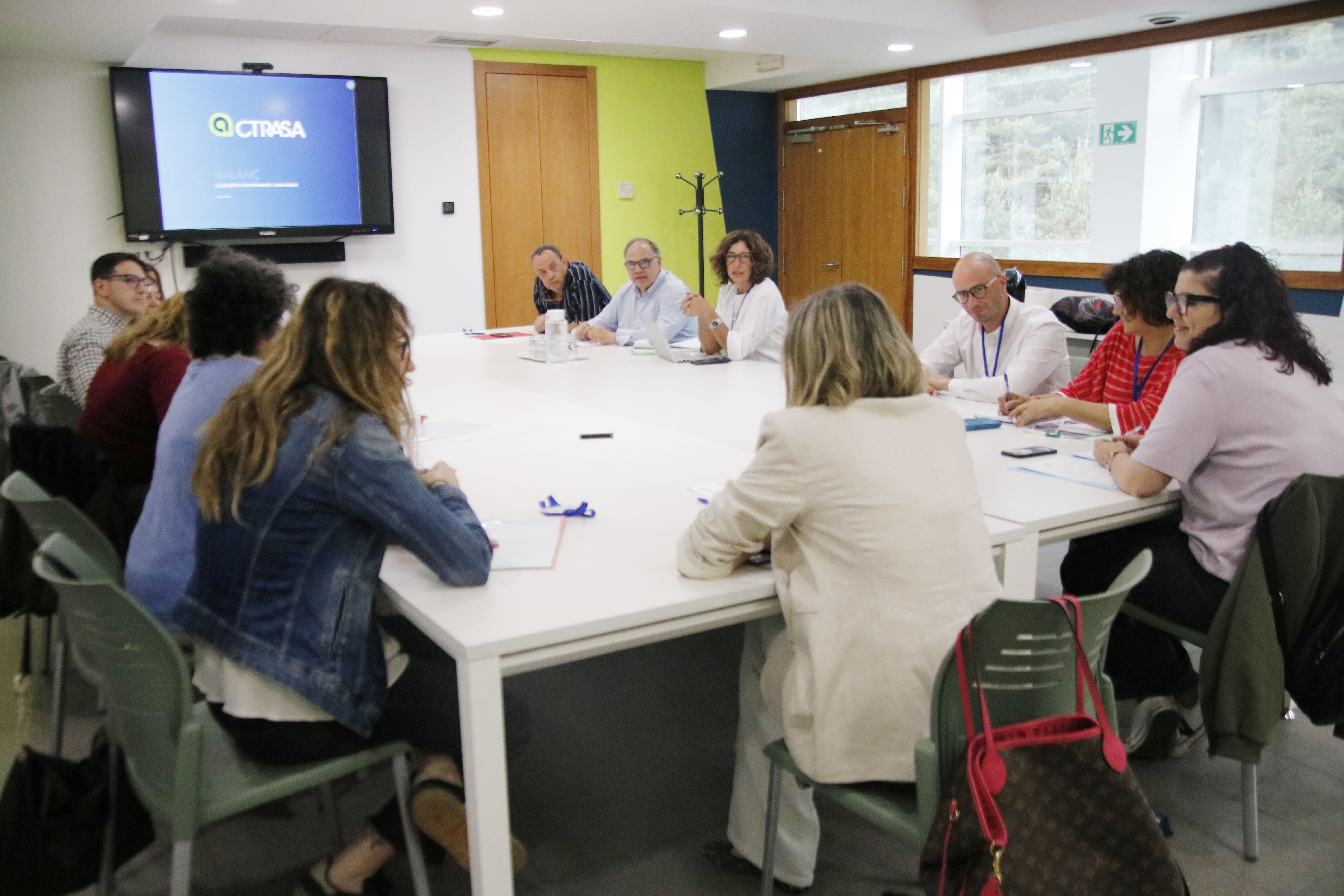reunió de la Comissió d’Informació i Vigilància del Centre de Tractament de Residus.