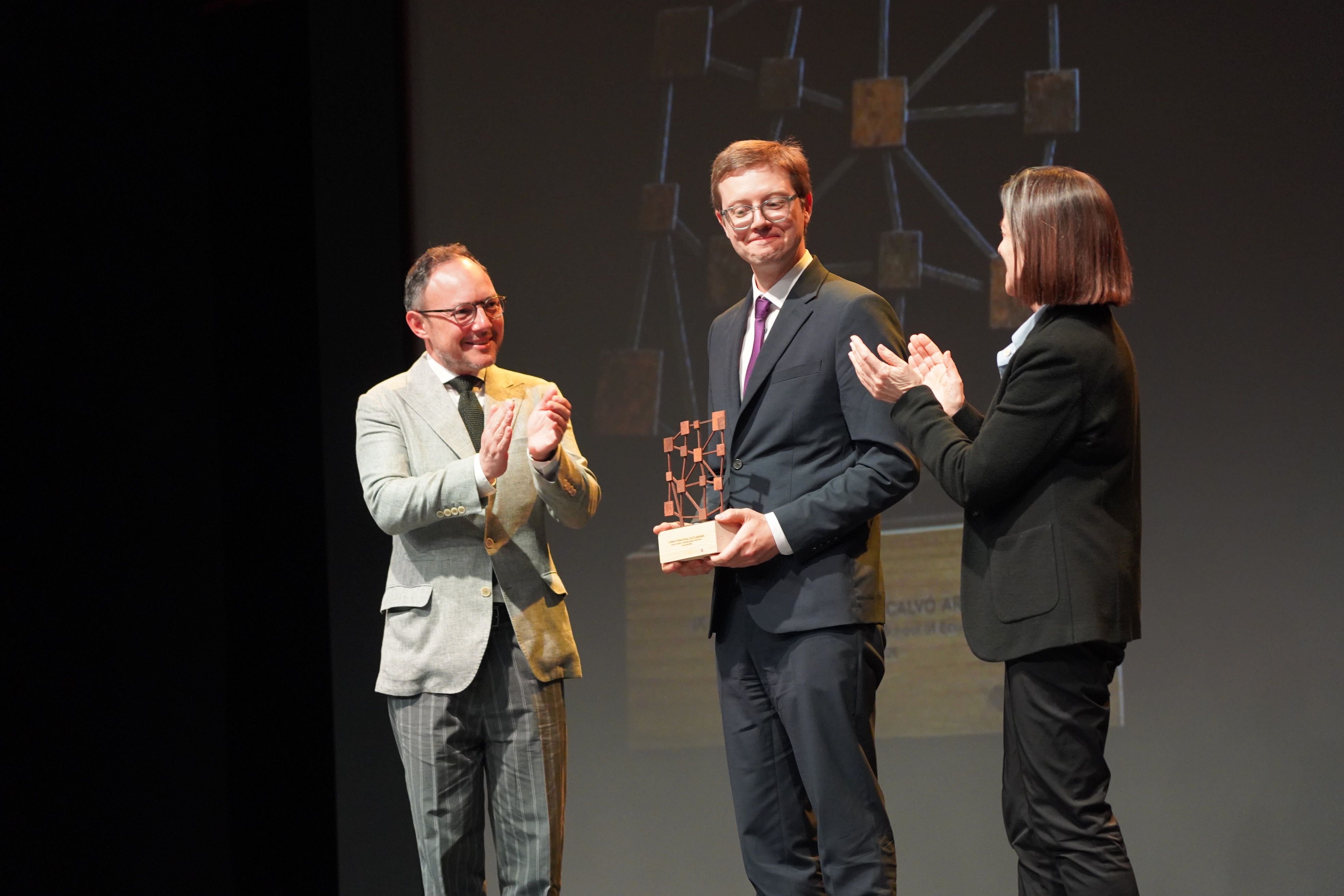 Entrega del IX Premi Internacional d’Economia Calvó-Armengol a Johannes Stroebel.