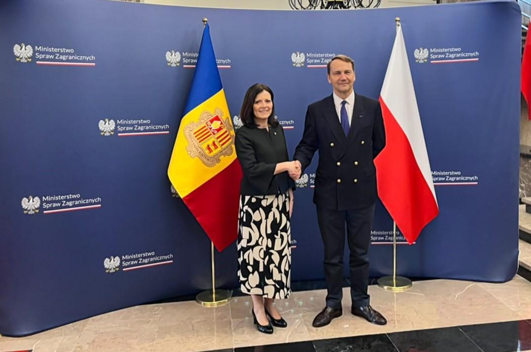 Imma Tor visita Polònia amb motiu dels 30è aniversari de l’establiment de relacions diplomàtiques entre els dos països.