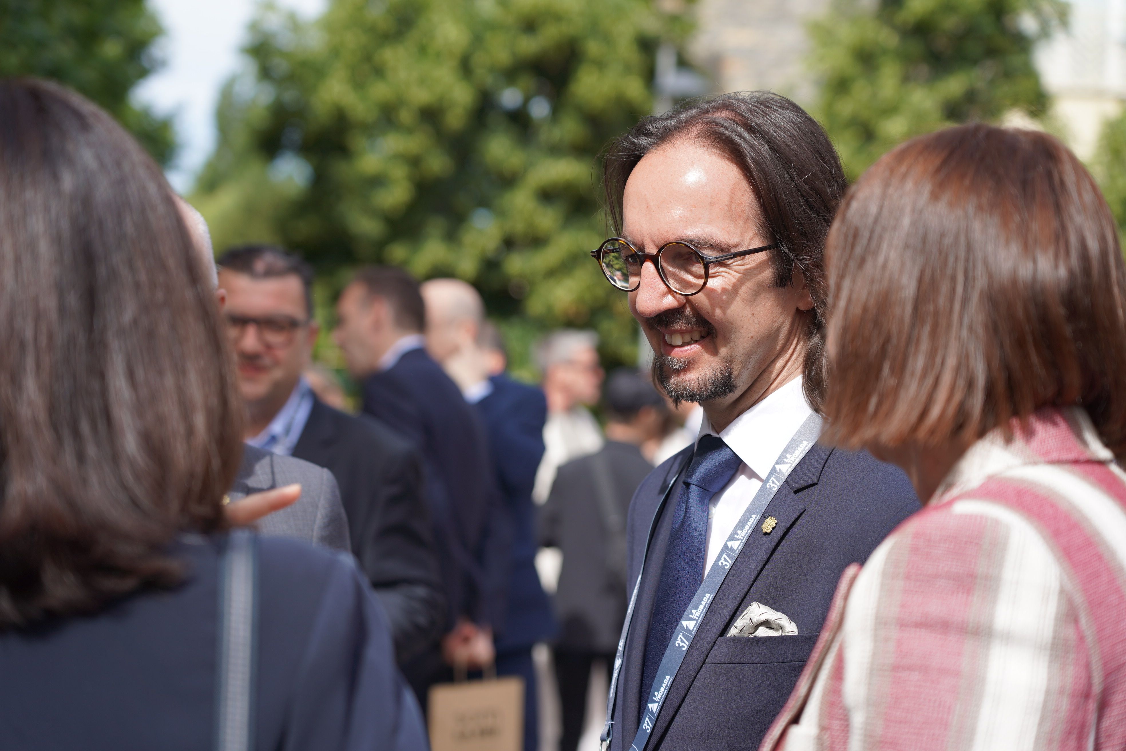 Secretari d’Estat per a les Relacions amb la Unió Europea, Landry Riba. Secretari d’Estat per a les Relacions amb la Unió Europea, Landry Riba.