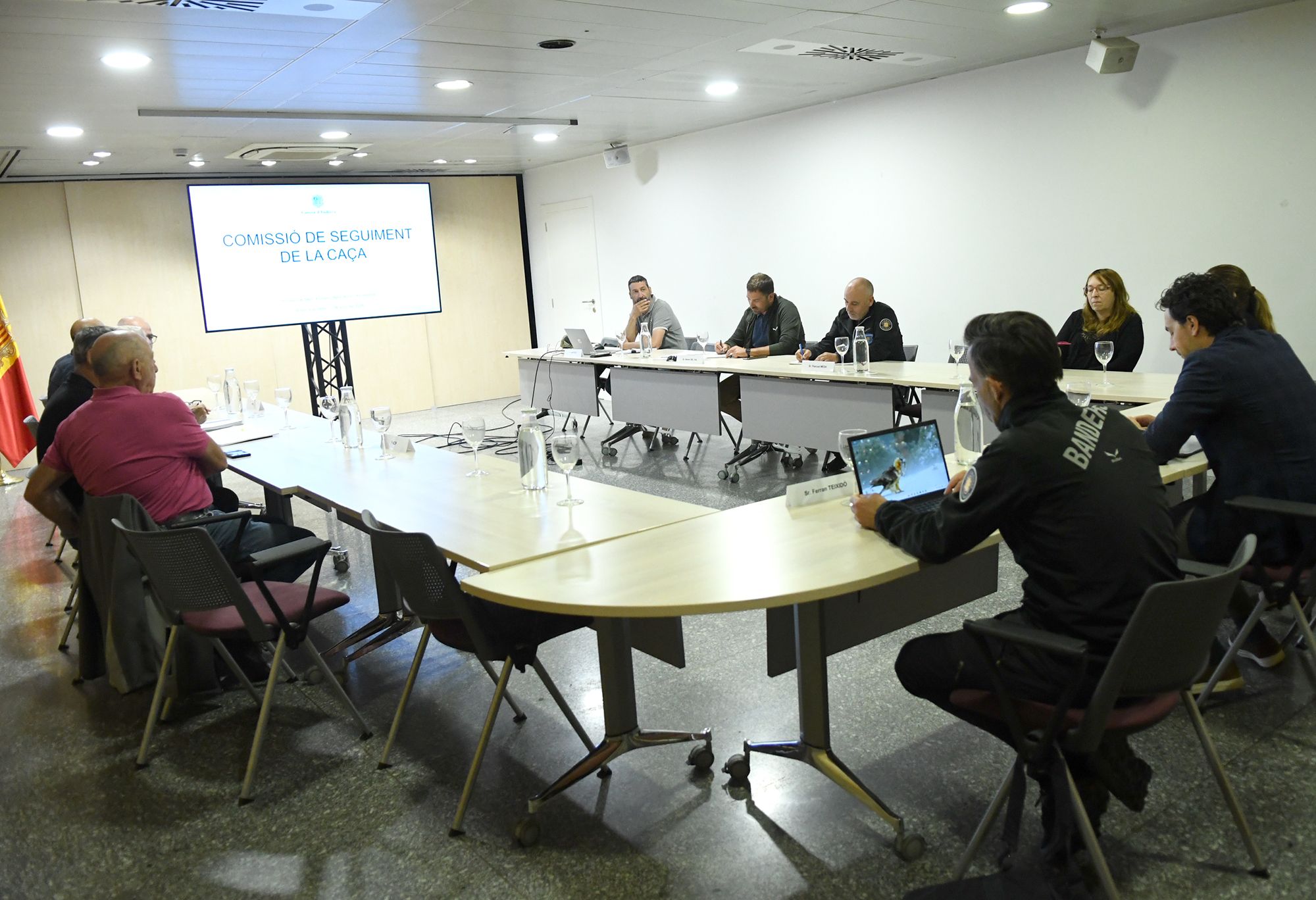 Reunió de la Comissió de seguiment de la Caça.