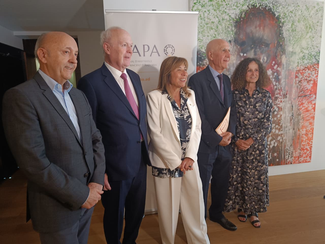 Josep Maria Mas, Pierre Raoul-Duval, Conxita Marsol, Pablo Salvador Coderch i Pilar Escaler.