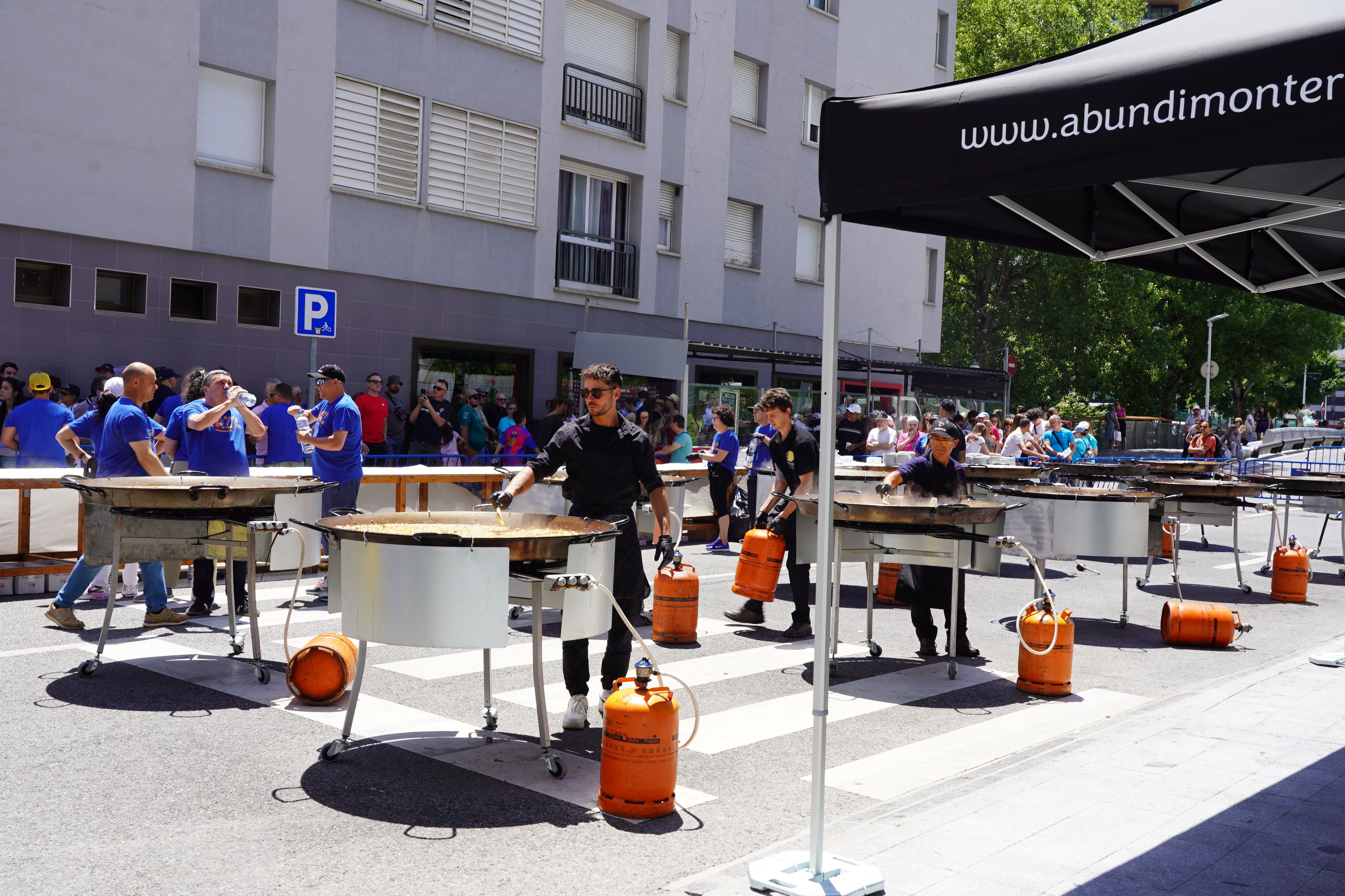 Festa de la parròquia d'Escaldes. Festa de la parròquia d'Escaldes.