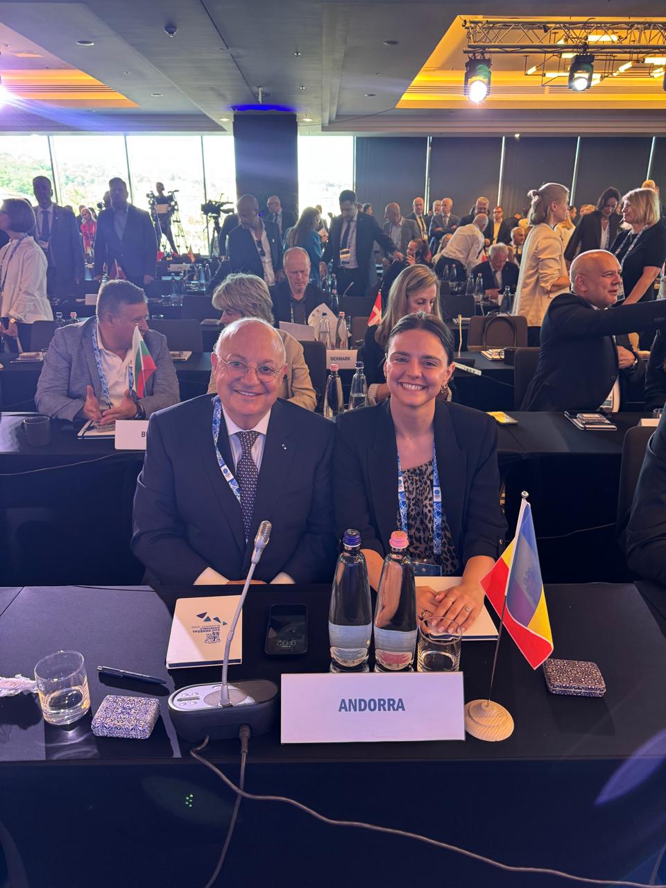 El COA participa a la 55a assemblea general dels comitès olímpics a Budapest.