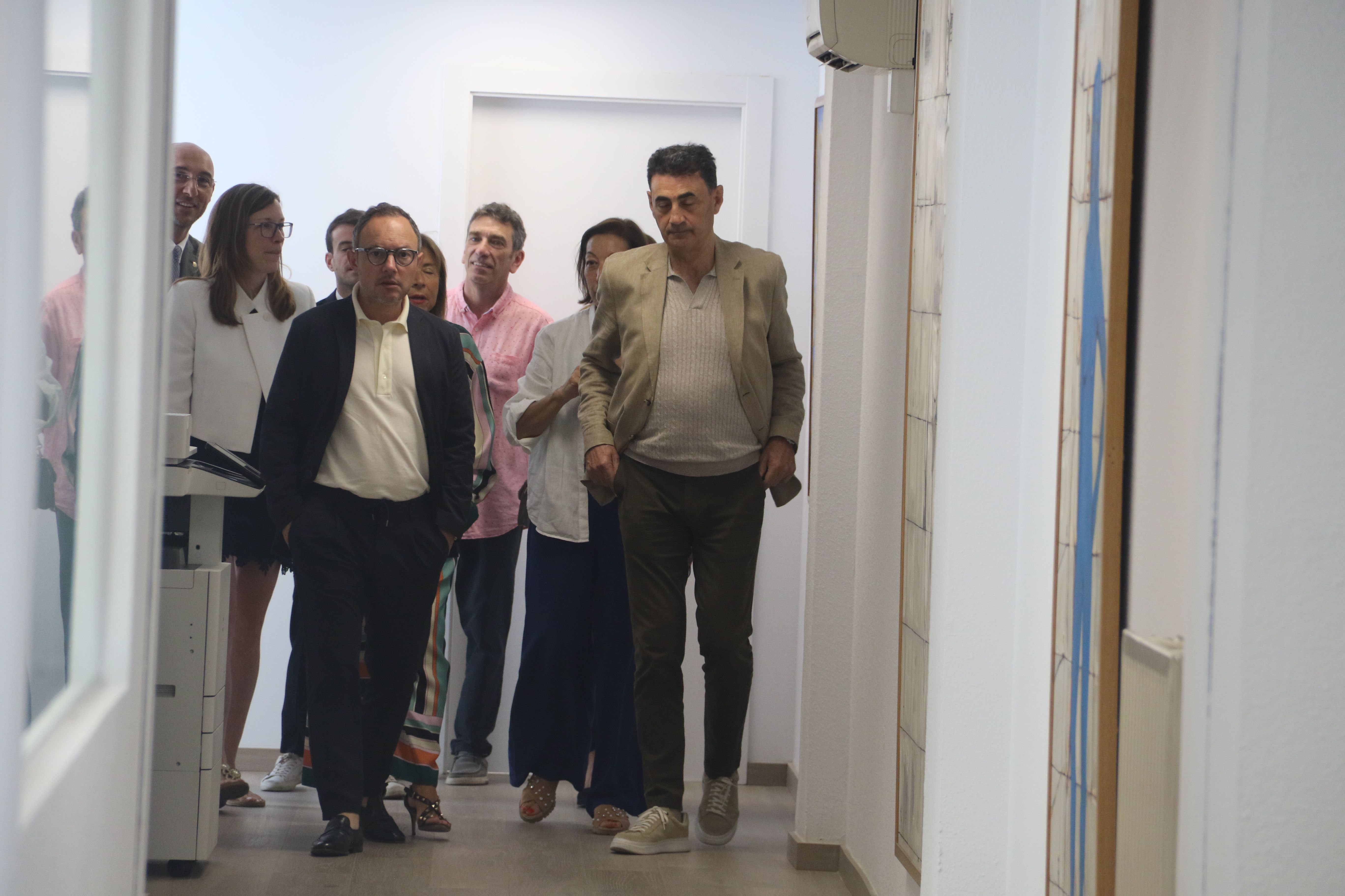 Visita a les instal·lacions. Visita a les instal·lacions.