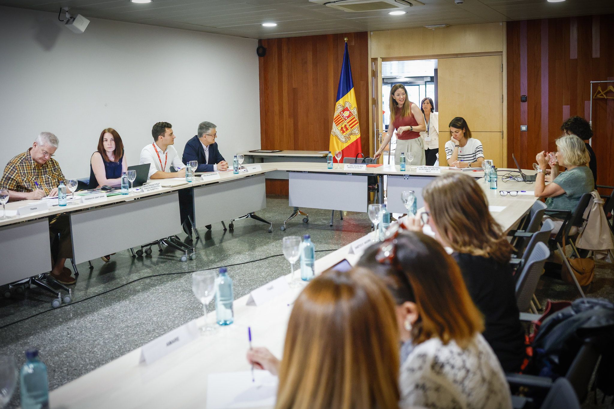 Una de les reunions més recents del pacte d'estat de Salut. Una de les reunions més recents del pacte d'estat de Salut.