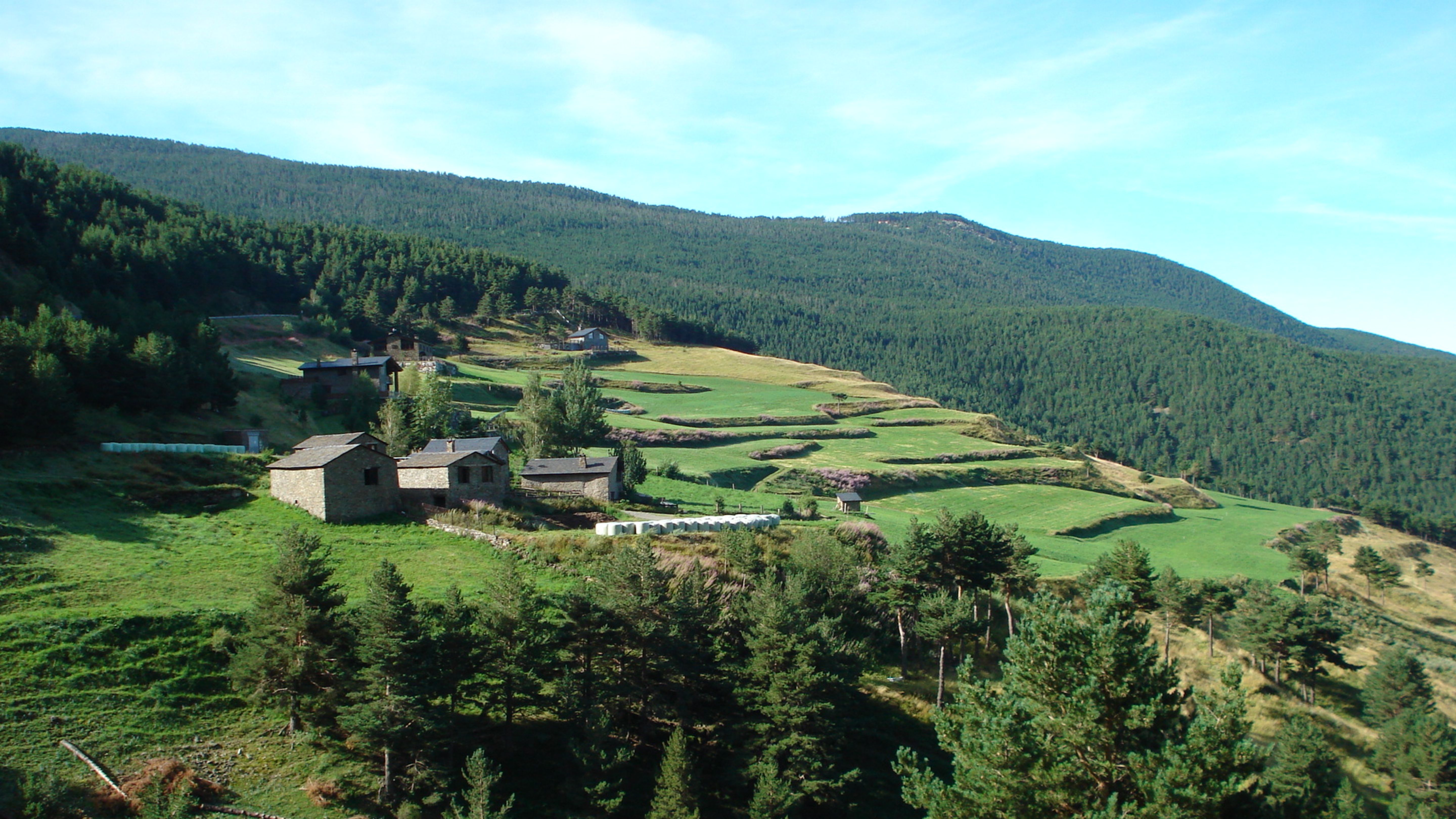 Imatge de la zona de les Bordes de la Peguera. Imatge de la zona de les Bordes de la Peguera.