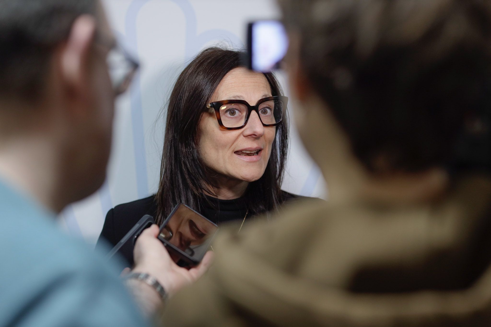 La ministra Ester Molné. La ministra Ester Molné.
