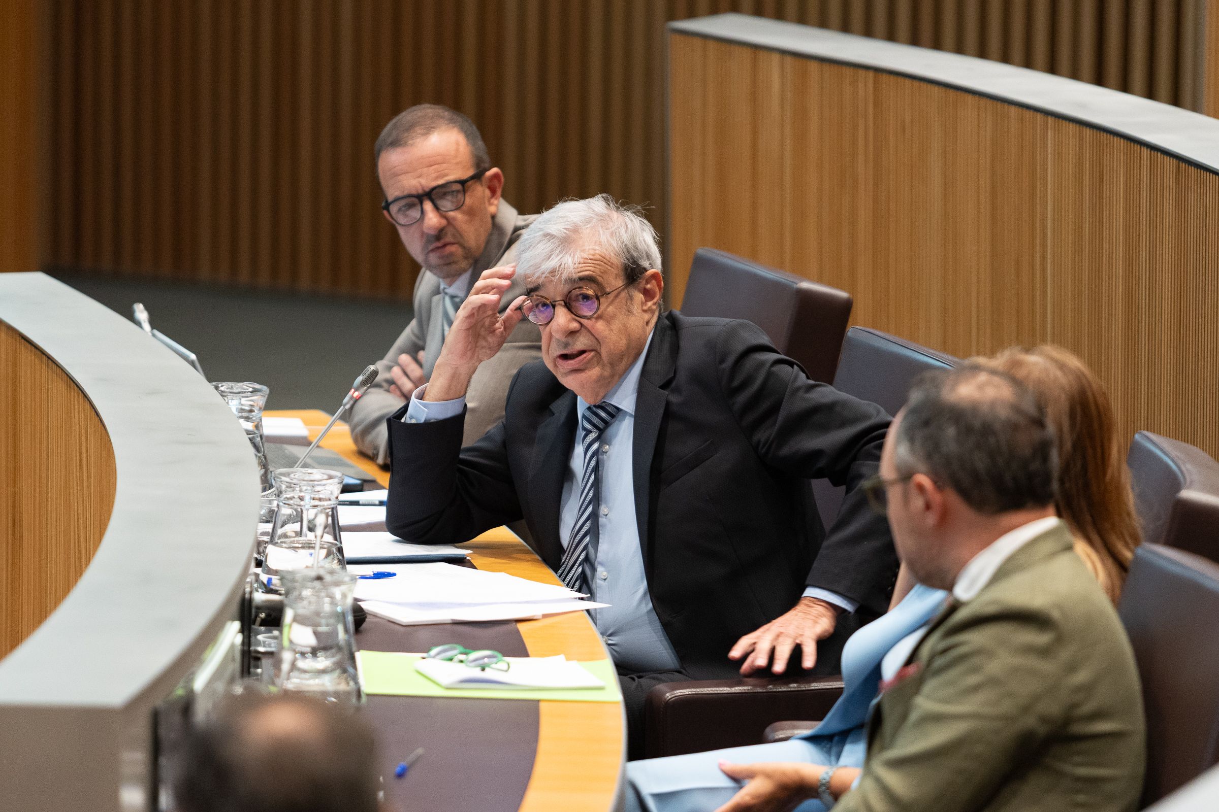 El ministre d'Educació, Ladislau Baró. El ministre d'Educació, Ladislau Baró.