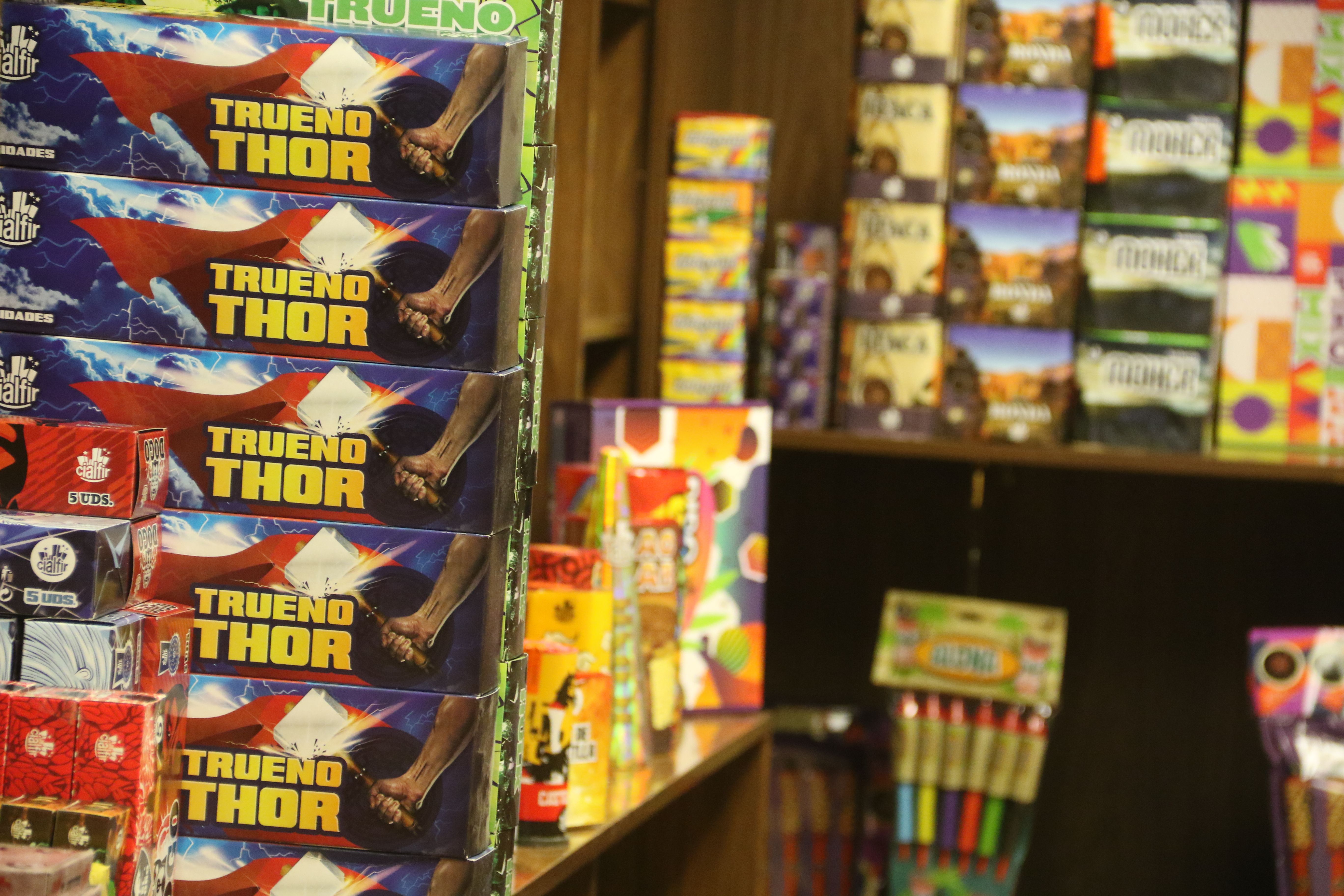 Els trons, en aquest cas a La Traca d'Armeria Andorrana, són productes habituals.