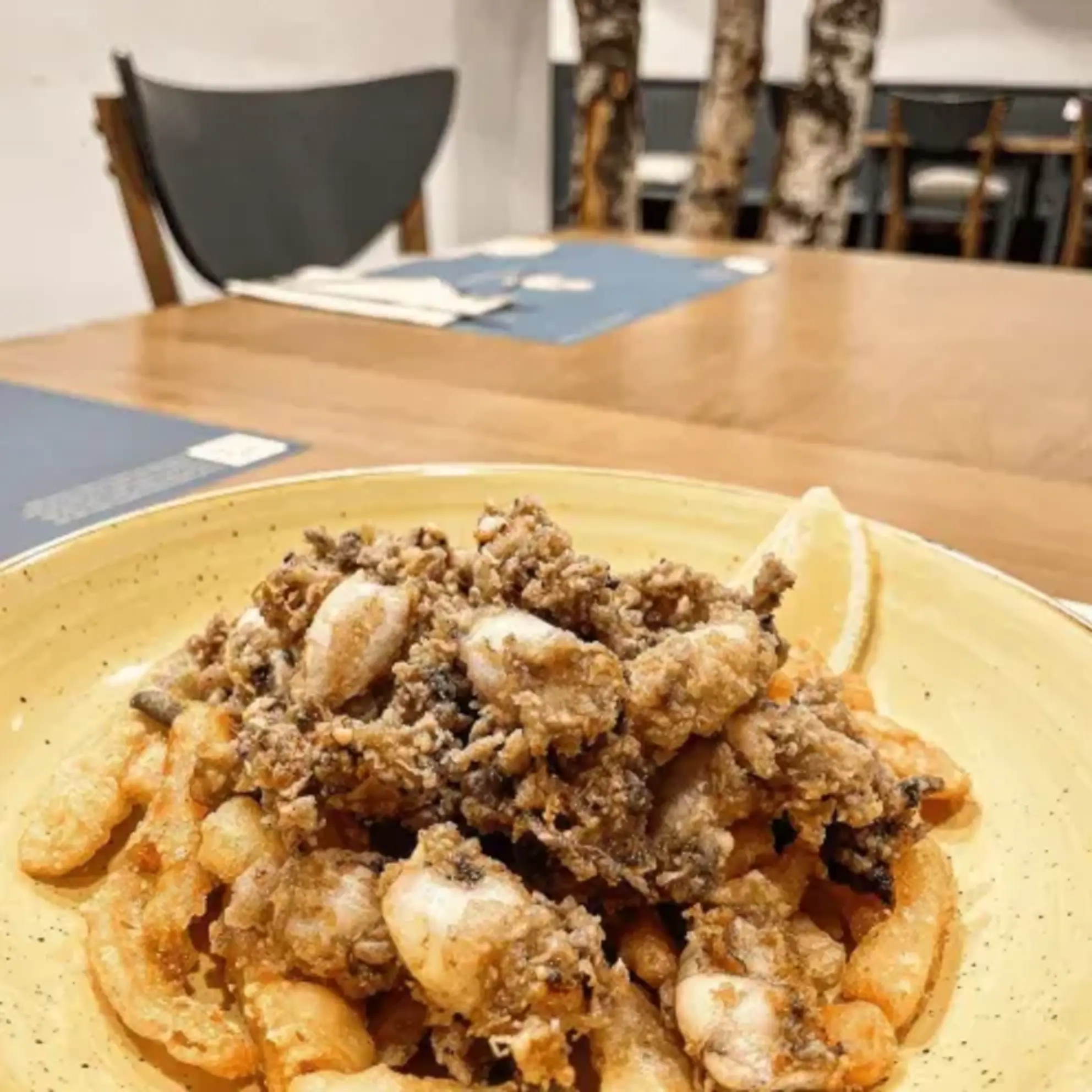 El sopar es va haver d'avortar.