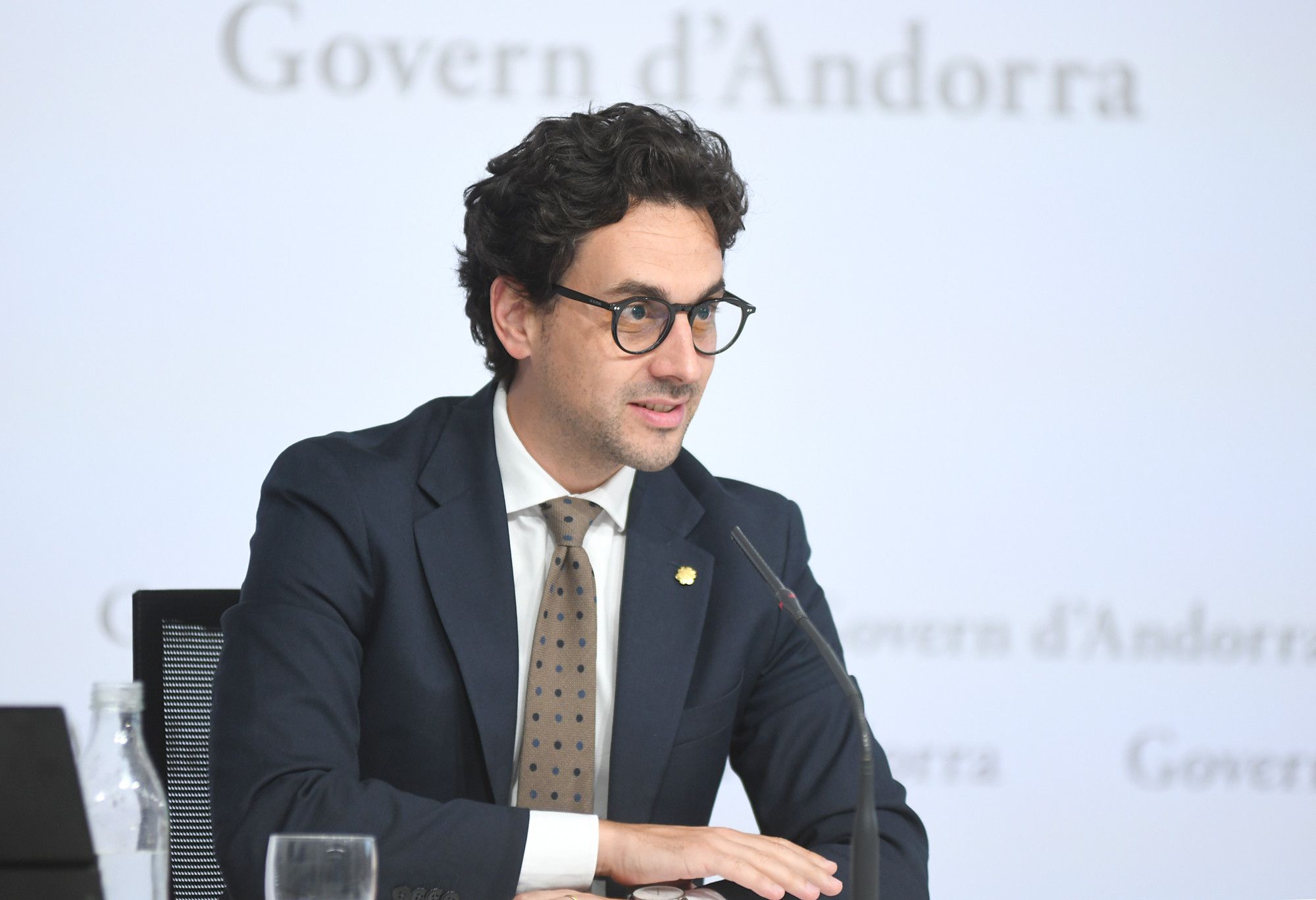 El ministre de Medi Ambient, Guillem Casal.
