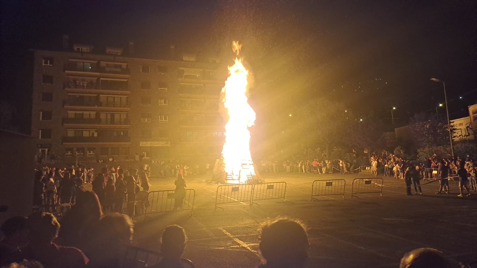 La foguera d'Encamp. La foguera d'Encamp.