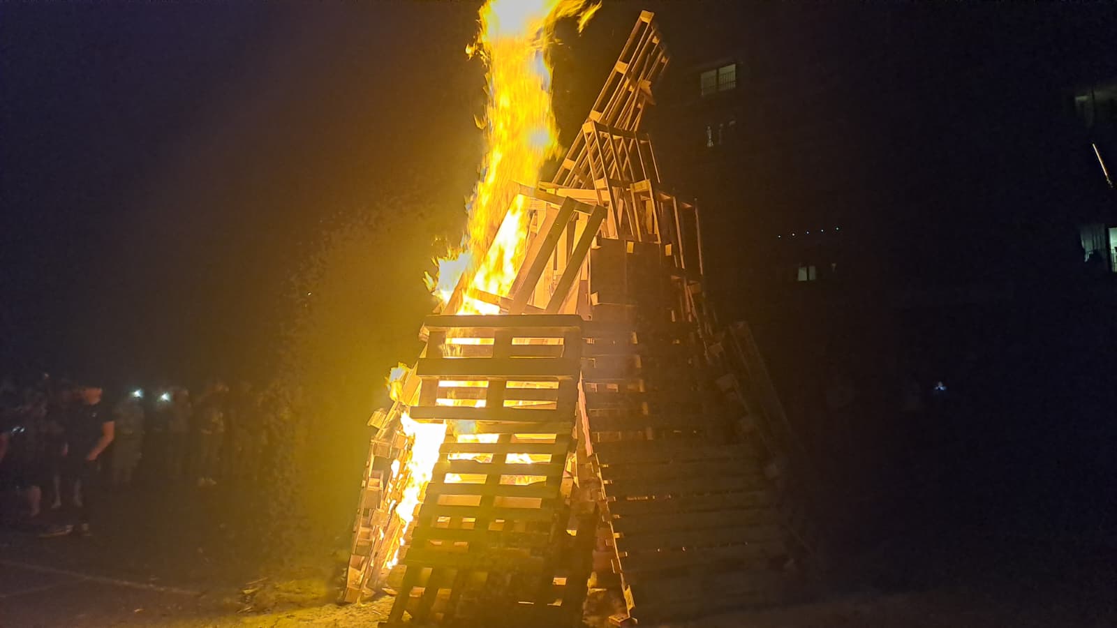 La foguera d'Encamp. La foguera d'Encamp.