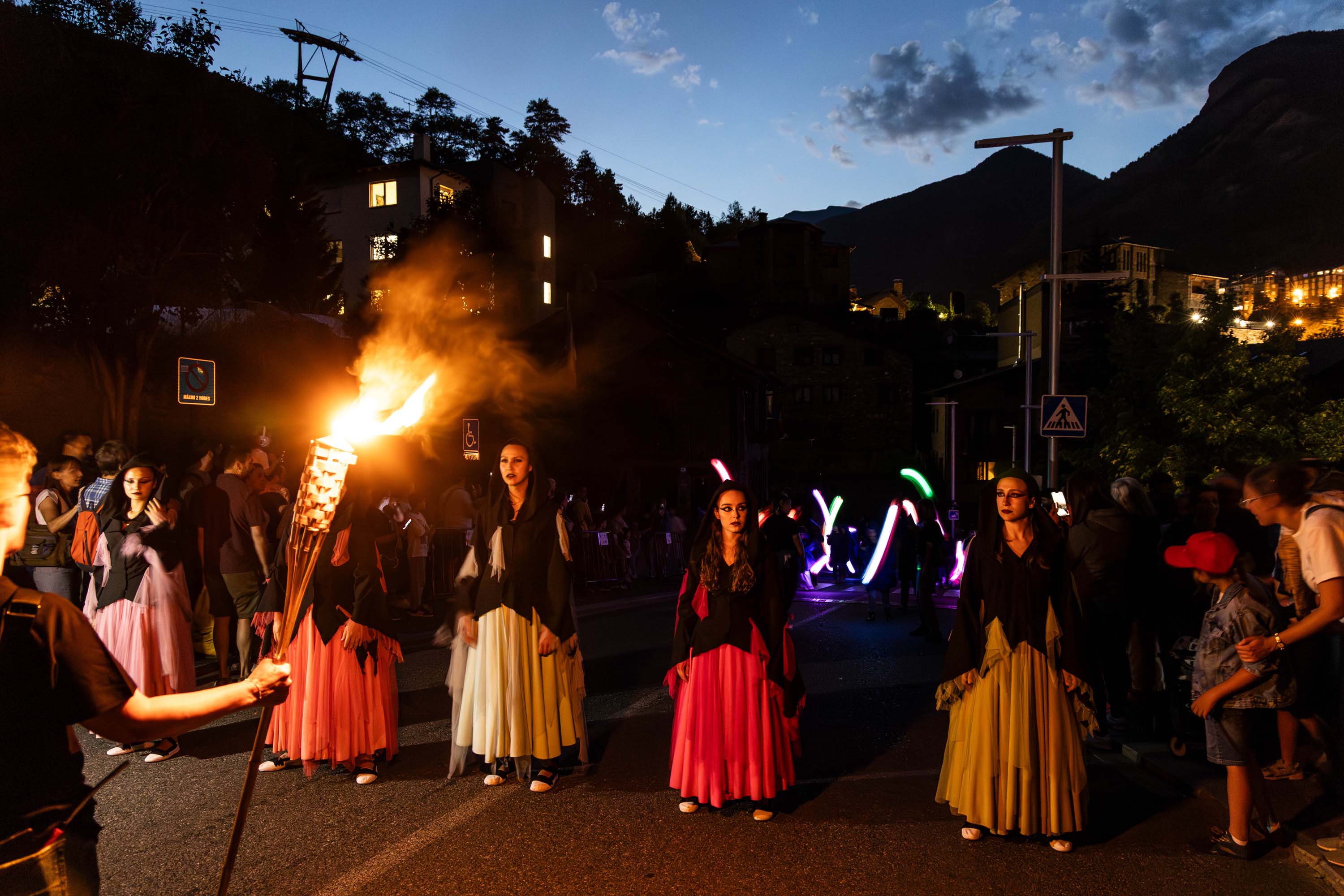 Nit de Sant Joan a la Massana. Nit de Sant Joan a la Massana.
