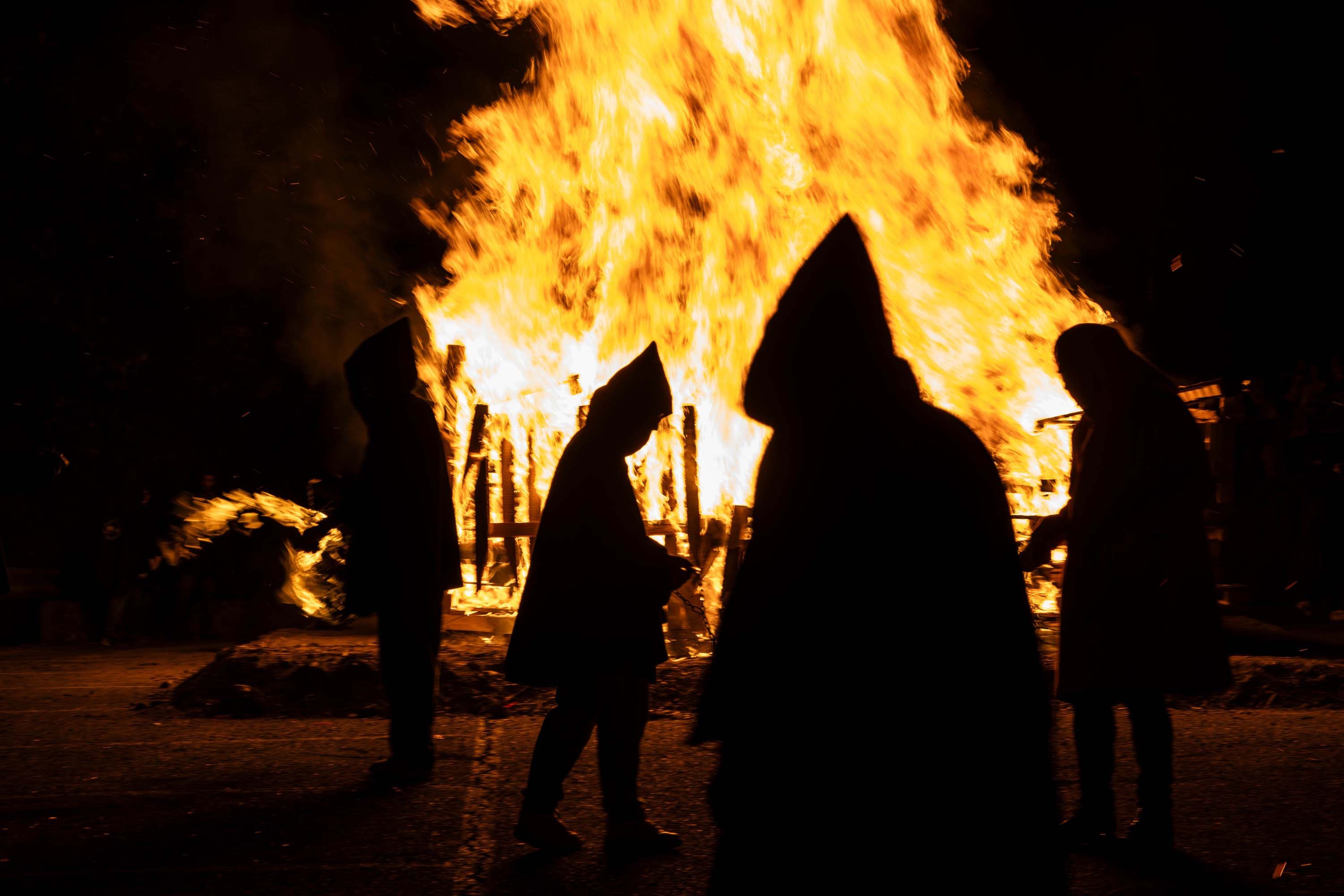 Nit de Sant Joan a la Massana. Nit de Sant Joan a la Massana.