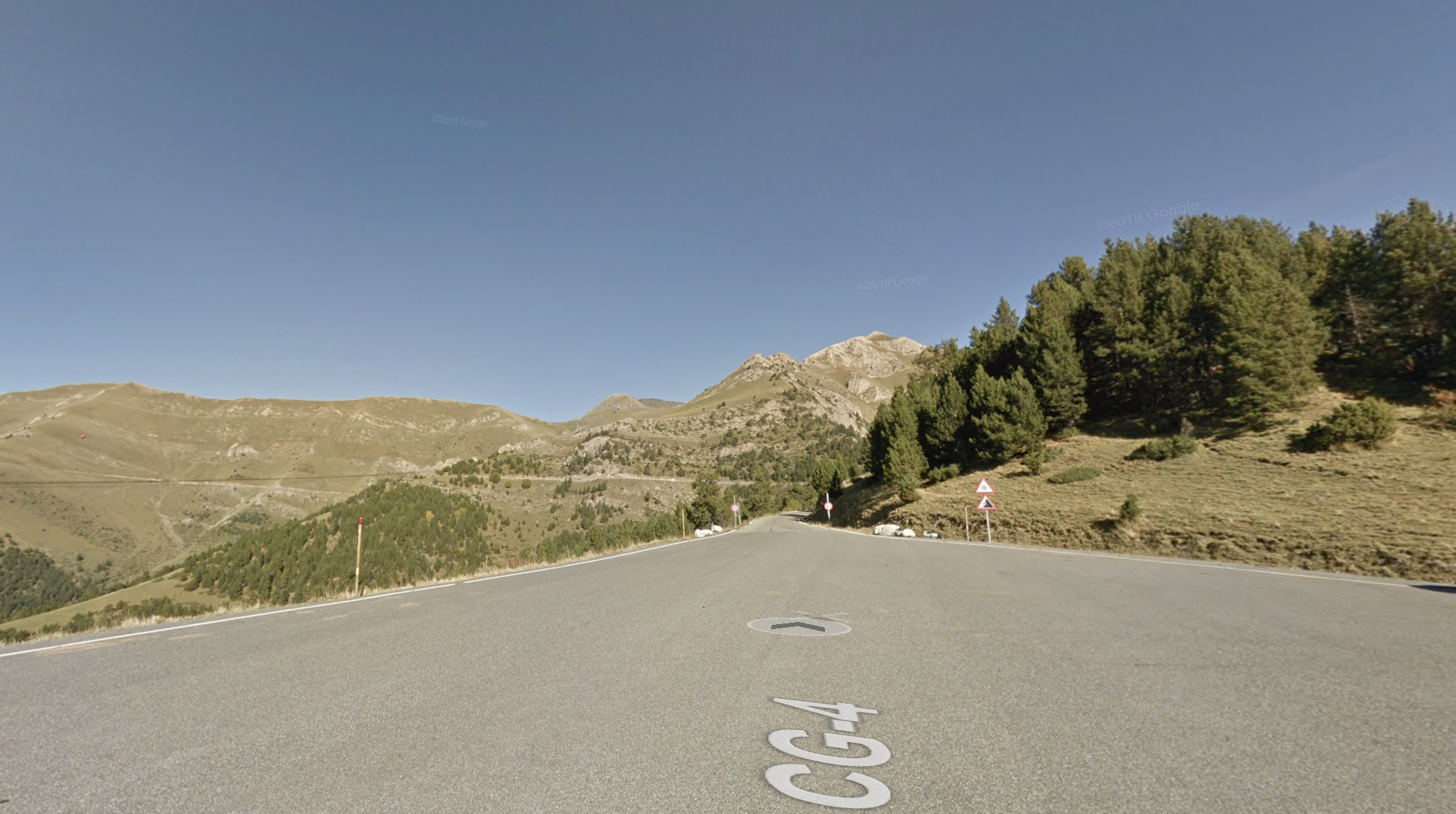 Imatge de la CG4 a la zona del coll de la Botella.