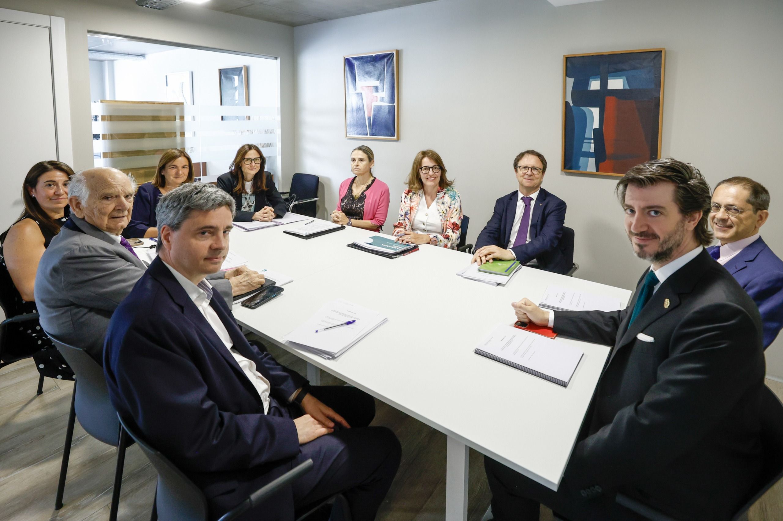 Reunió del Patronat d'Honor de la Fundació Privada de Suport i Inclusió.