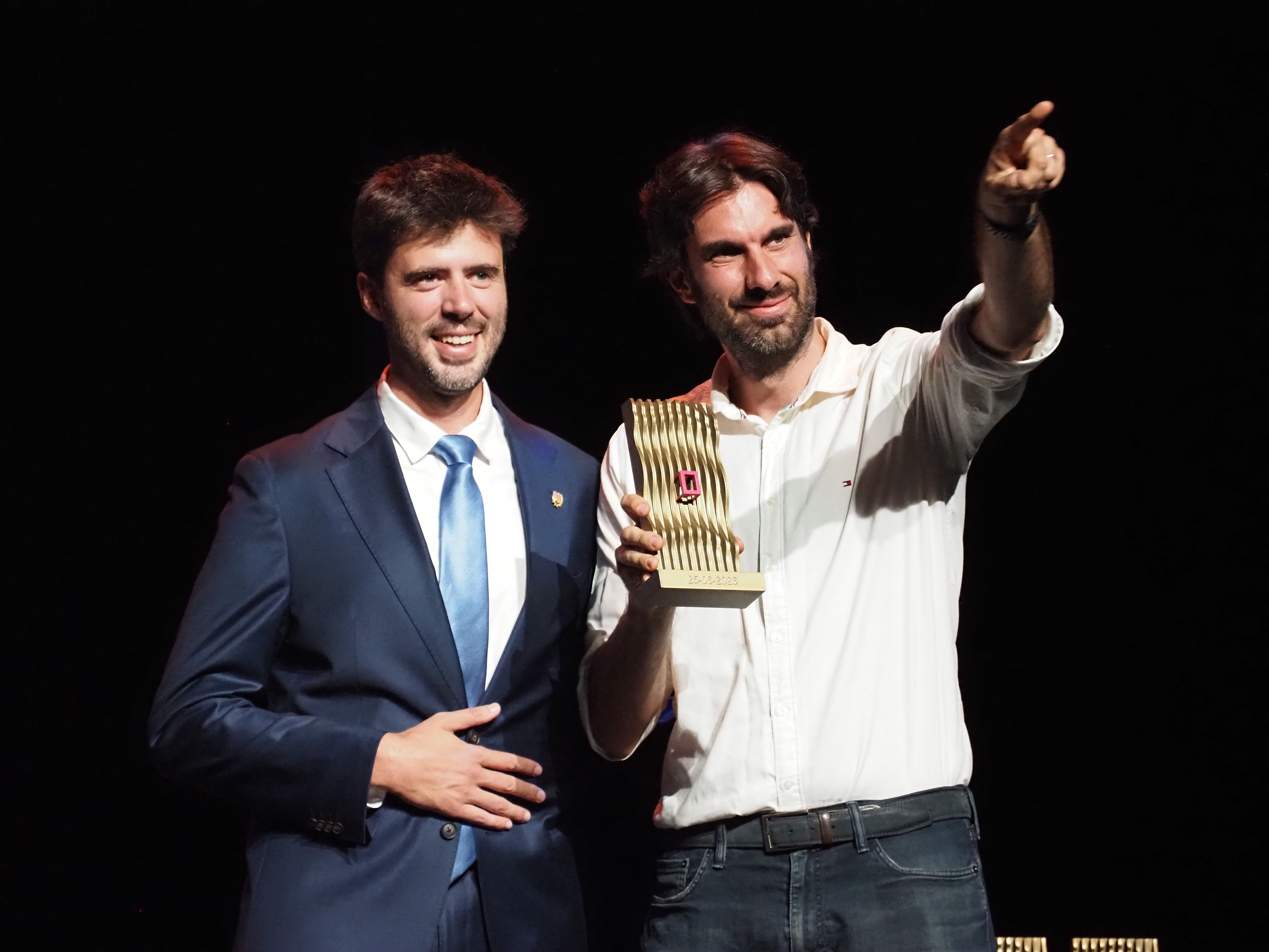 Cerni Cairat amb Guillem Forné representant Andorra Lírica.