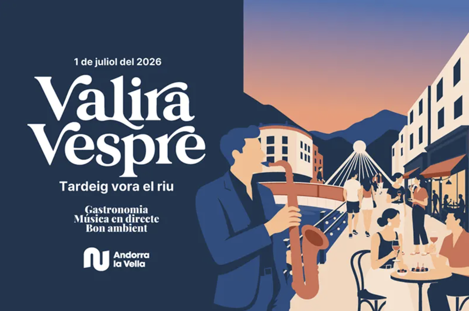 Cartell promocional del Valira Vespre.