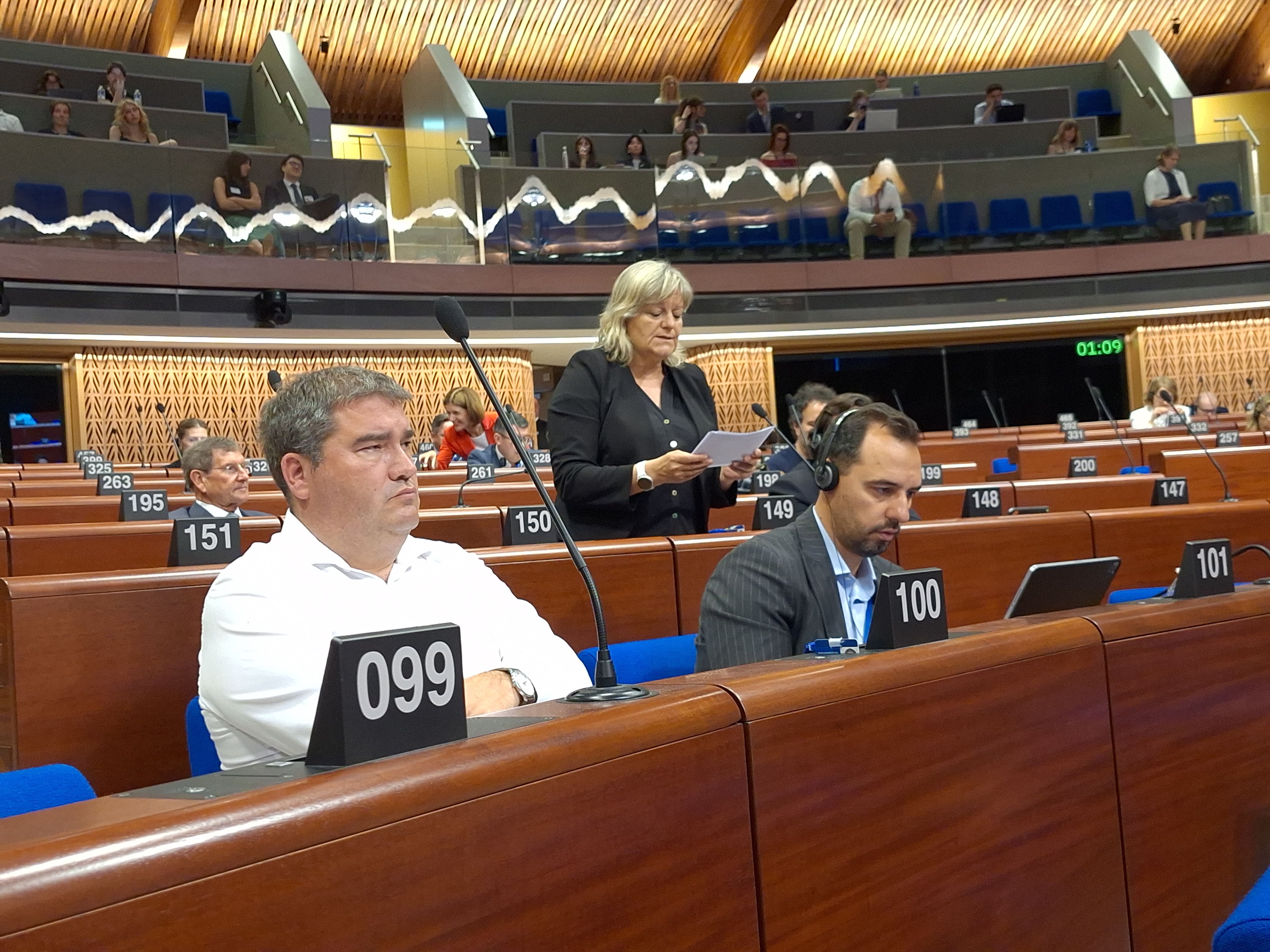 Participació andorrana en l’assemblea parlamentària del Consell d’Europa que ha abordat la protecció dels drets humans i la democràcia davant els nous reptes digitals.