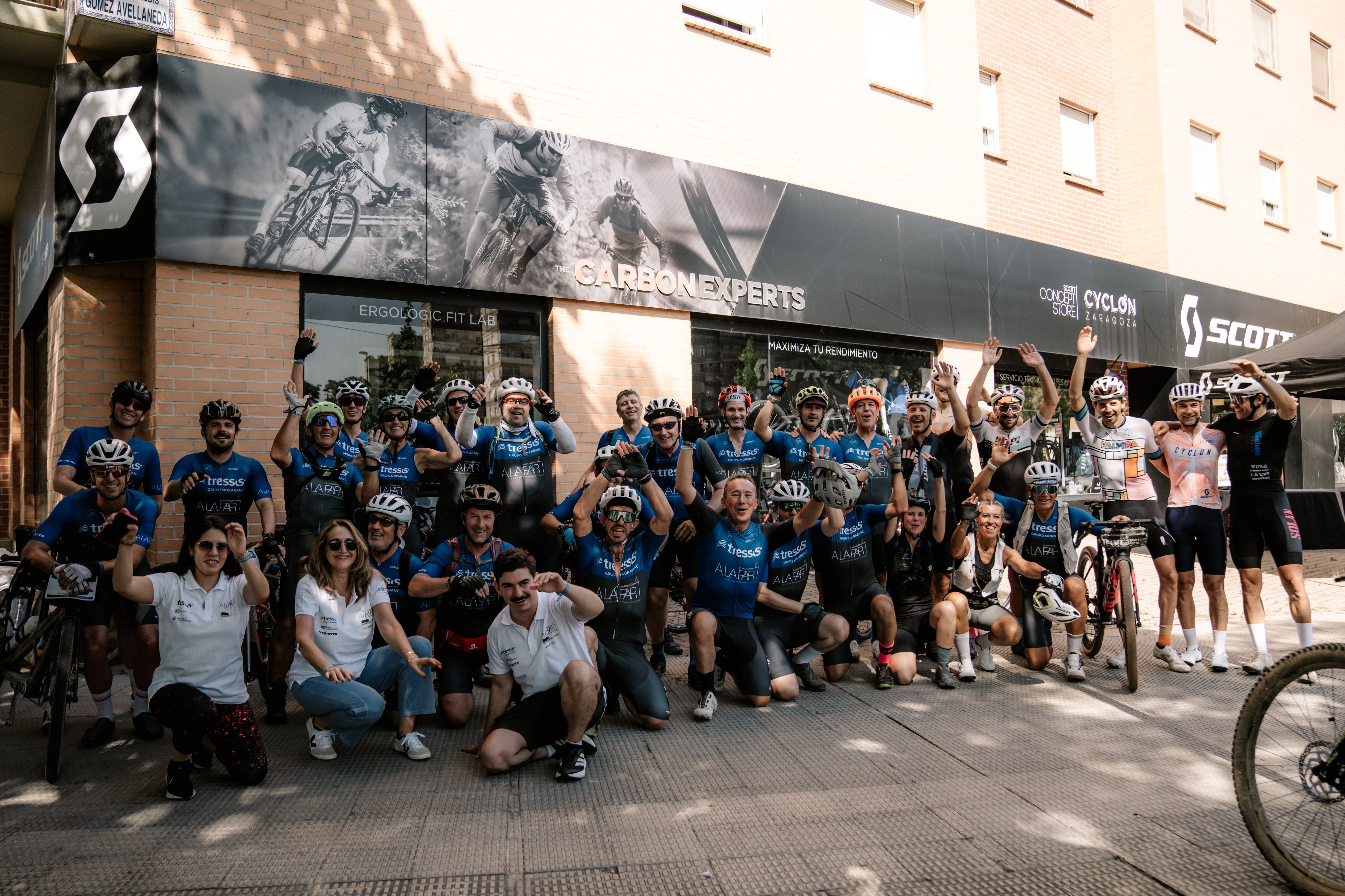L’objectiu de l’equip #TressisALAPAR ja és a tocar.