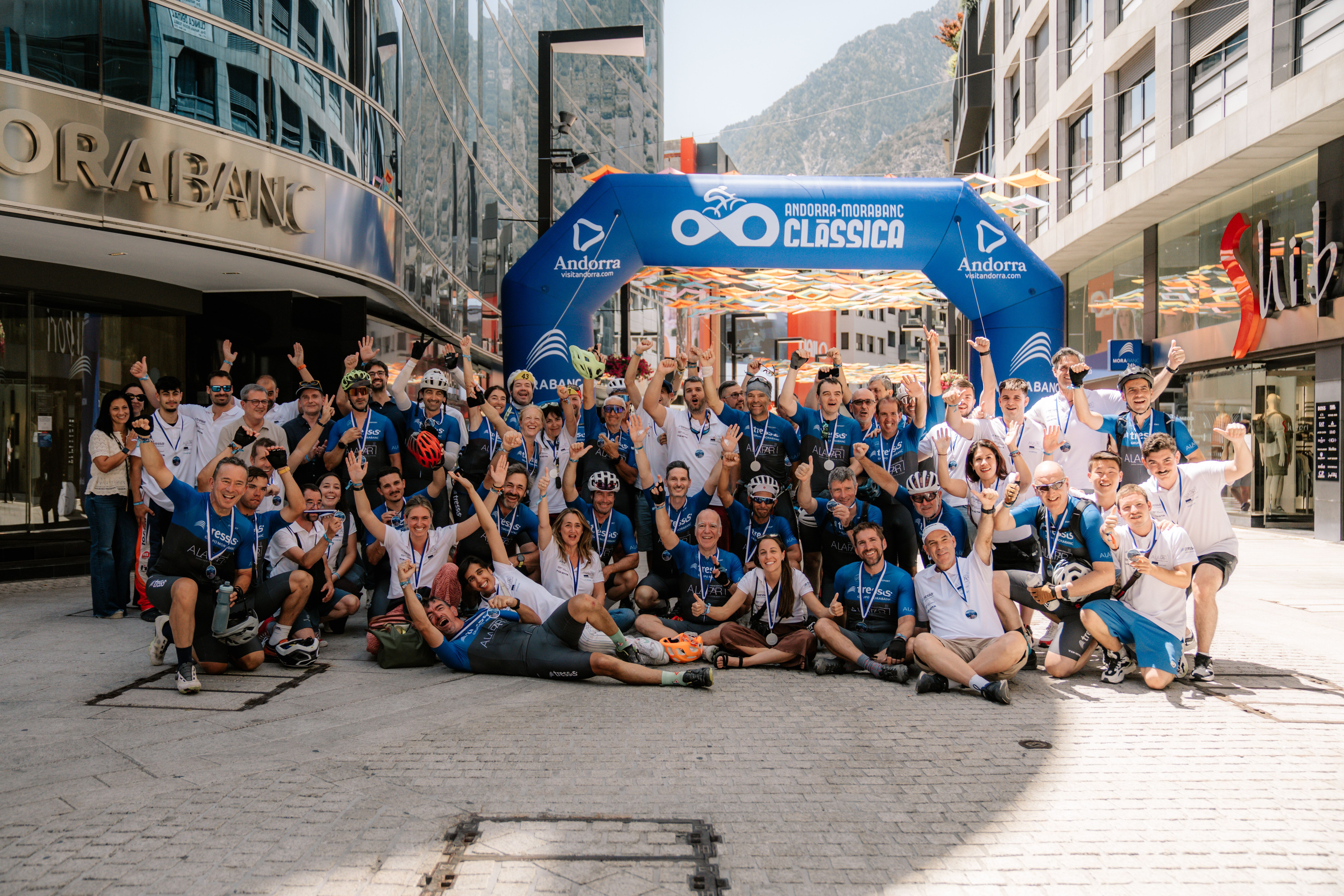 Grup ciclista "Andorra per la inclusió".