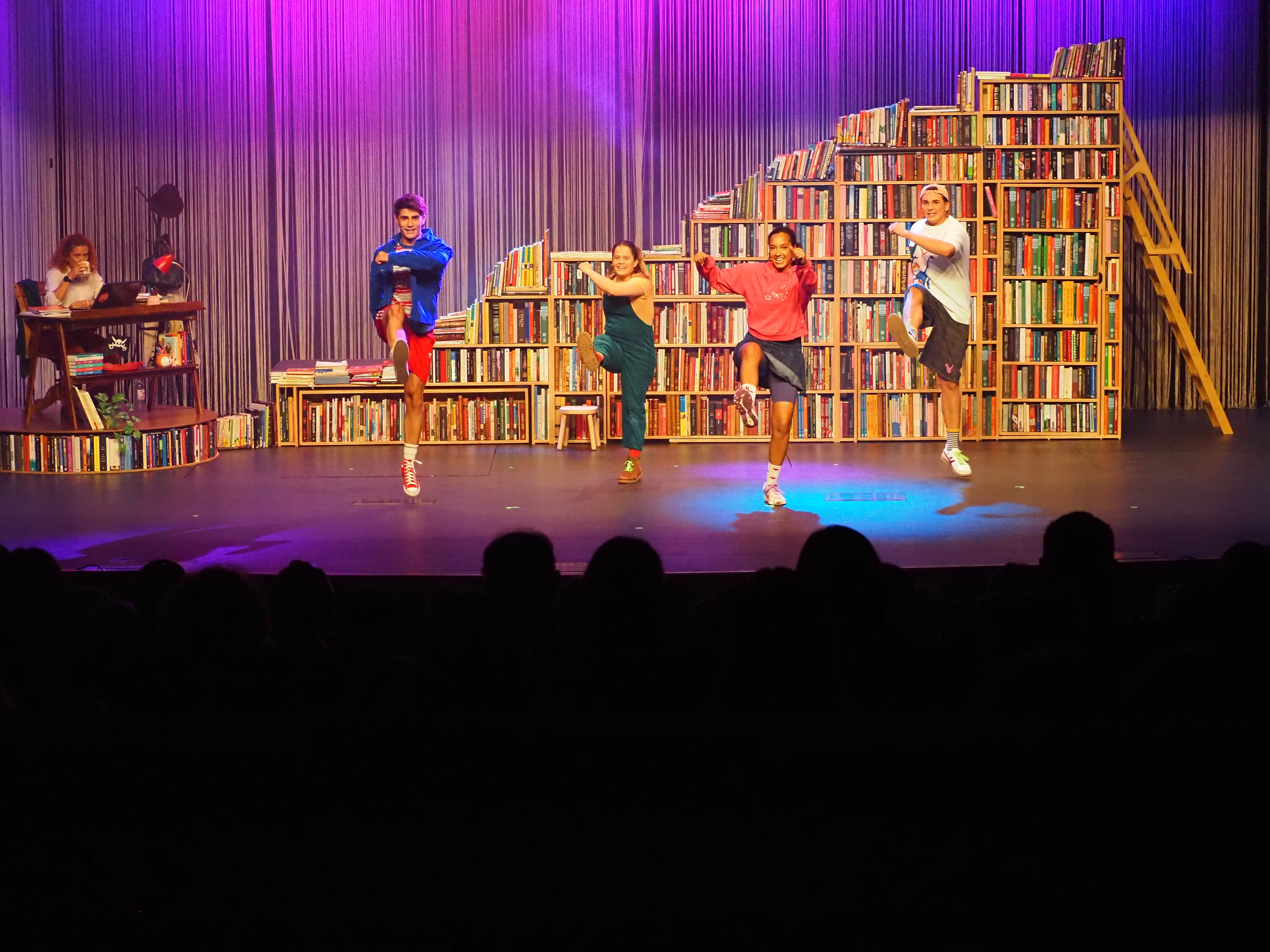 Un moment del musical. 