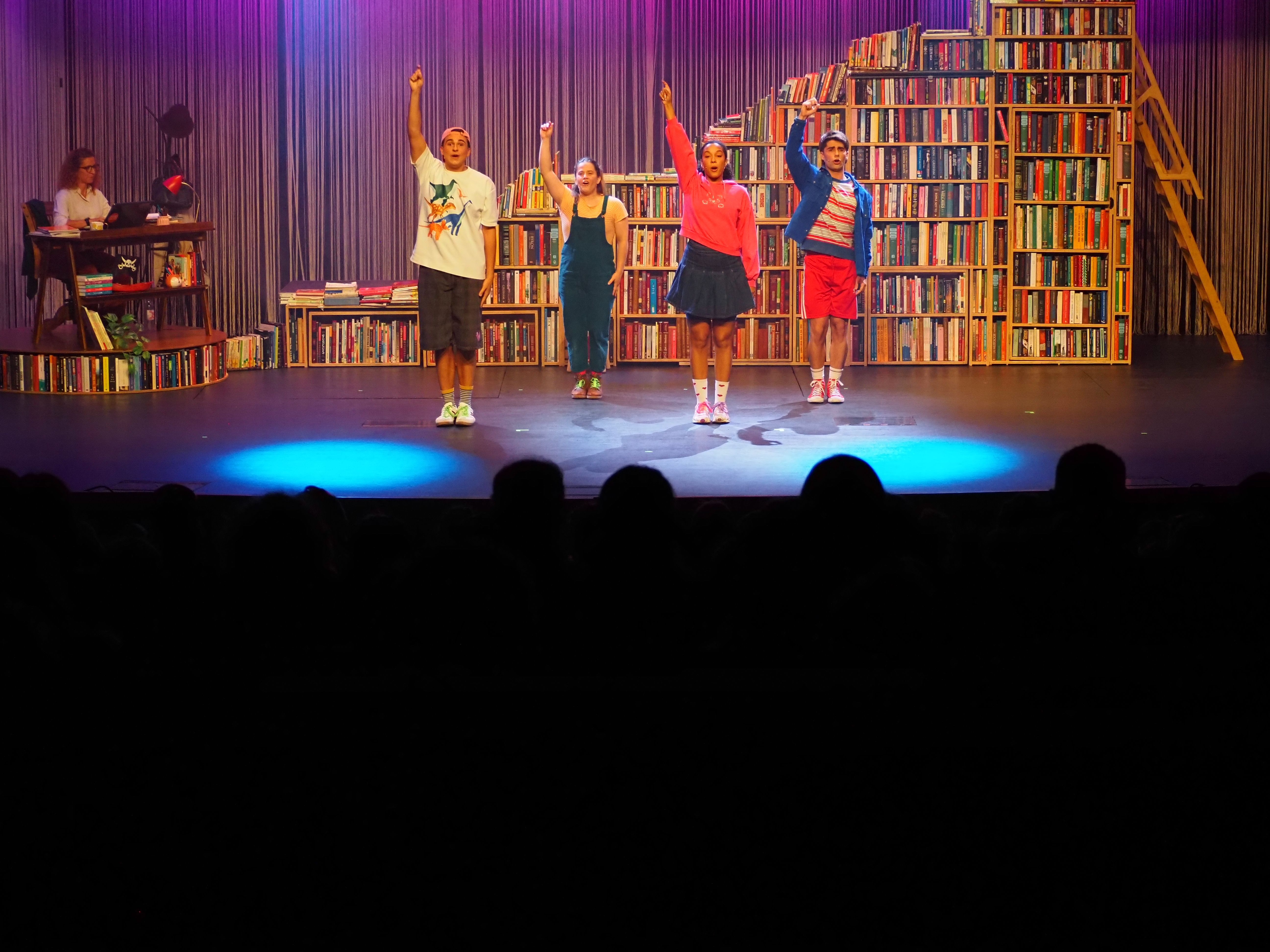 Un moment de l'espectacle.