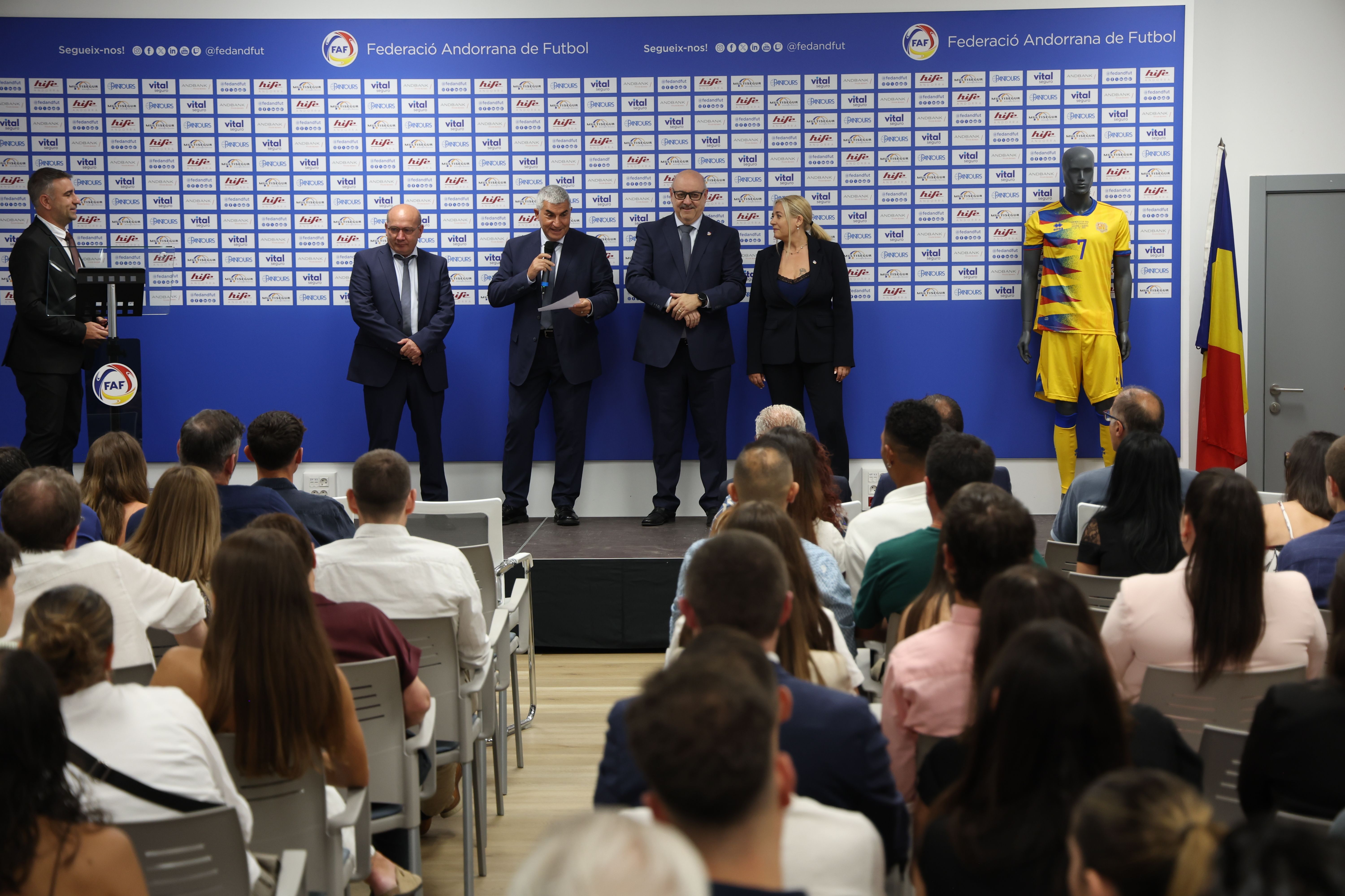 Guardonats a la Gala del Futbol.