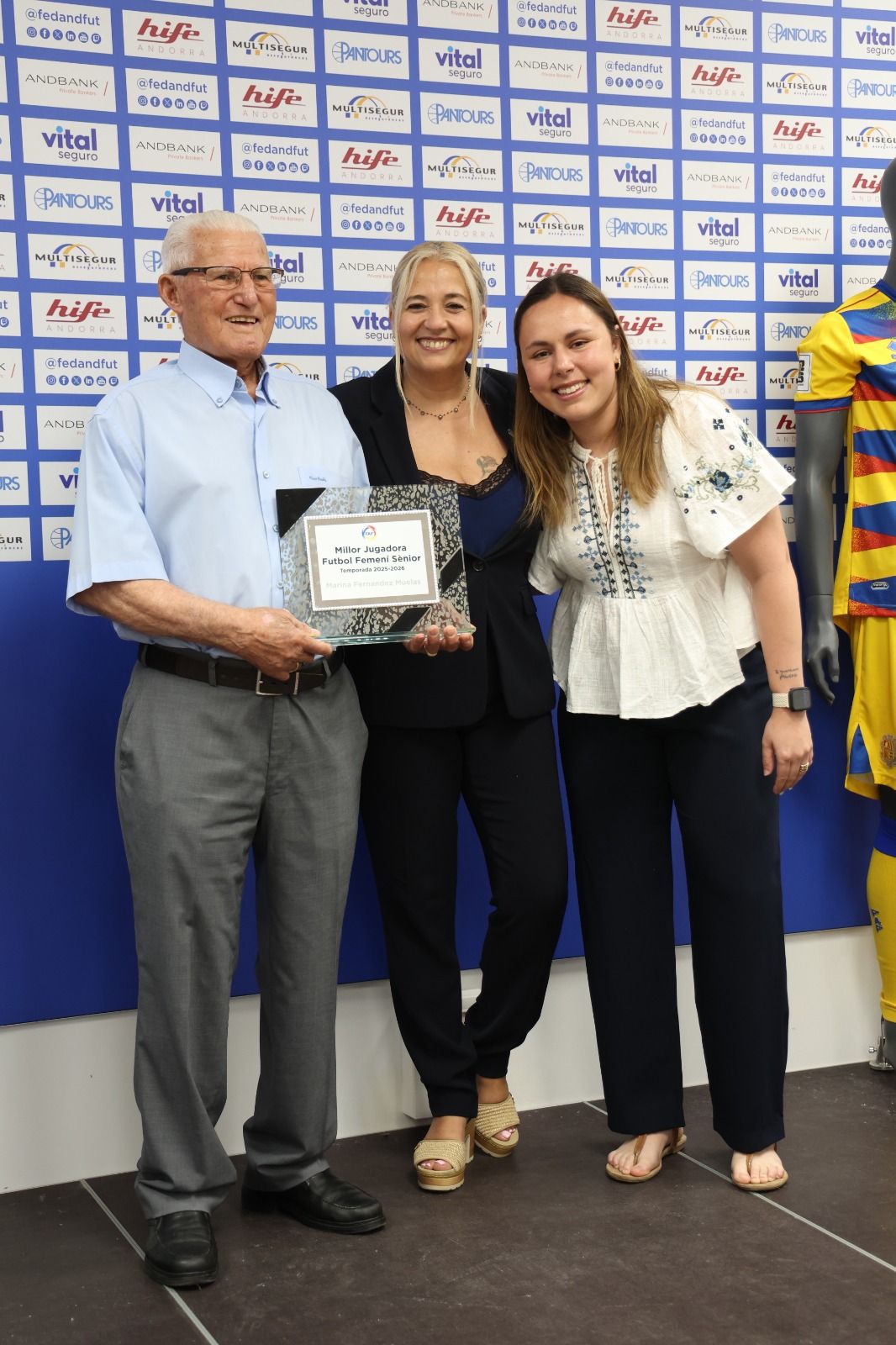 Guardonats a la Gala del Futbol.