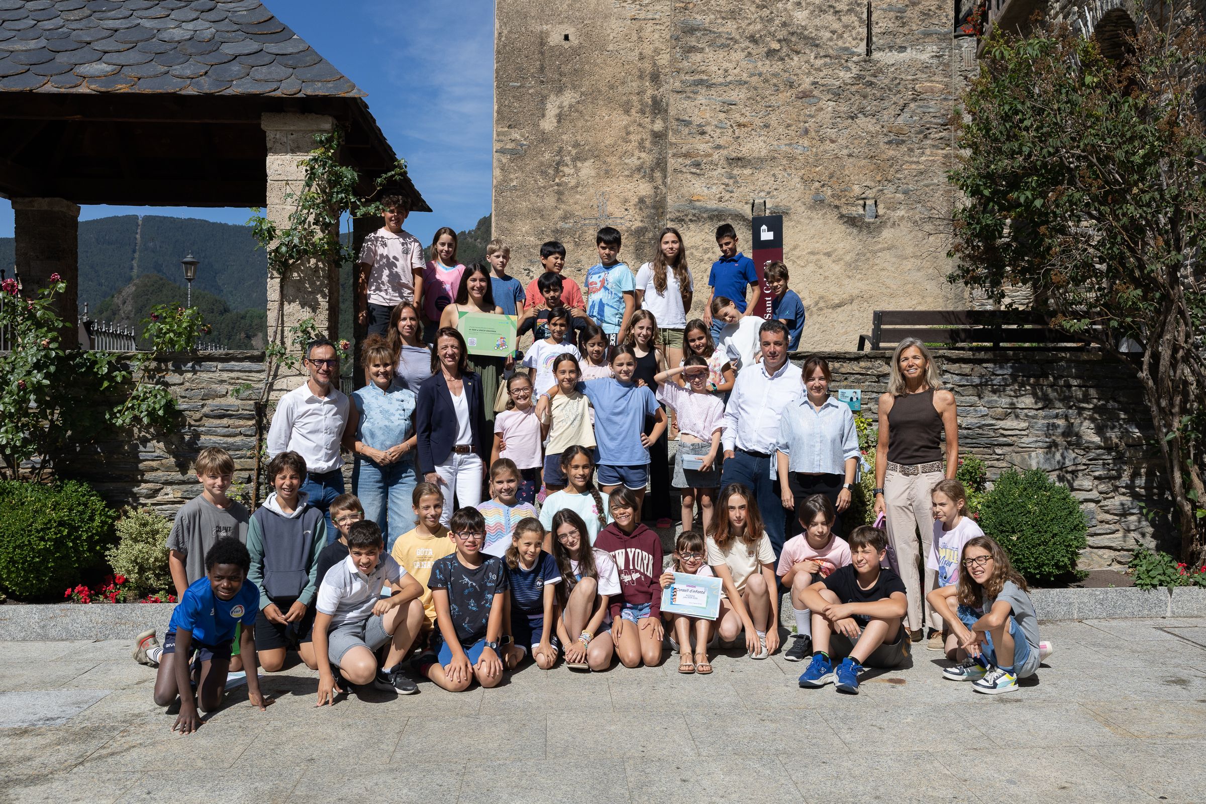 Fi de curs del Consell d’Infants d’Ordino, que proposa una jornada de descoberta d’esports.