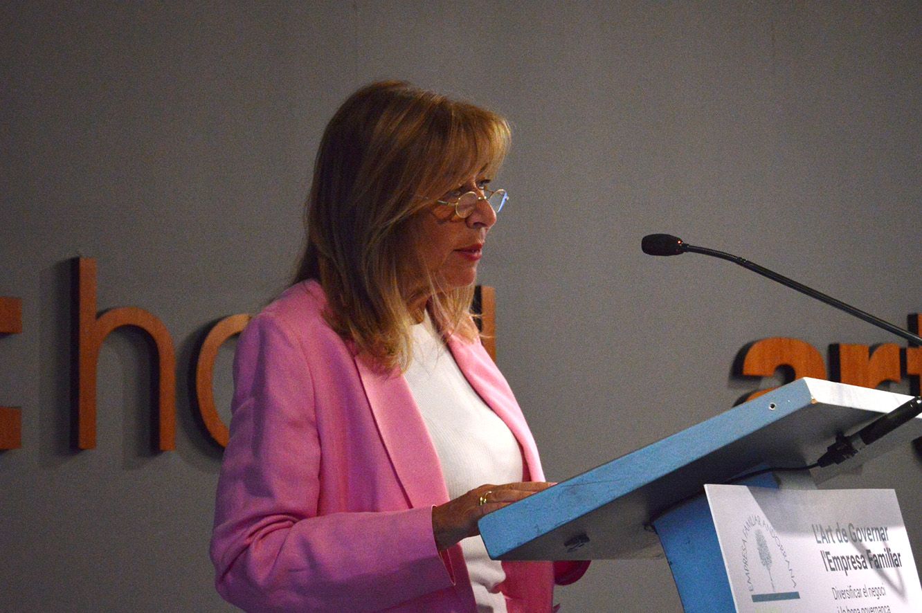 La ministra Conxita Marsol. La ministra Conxita Marsol.