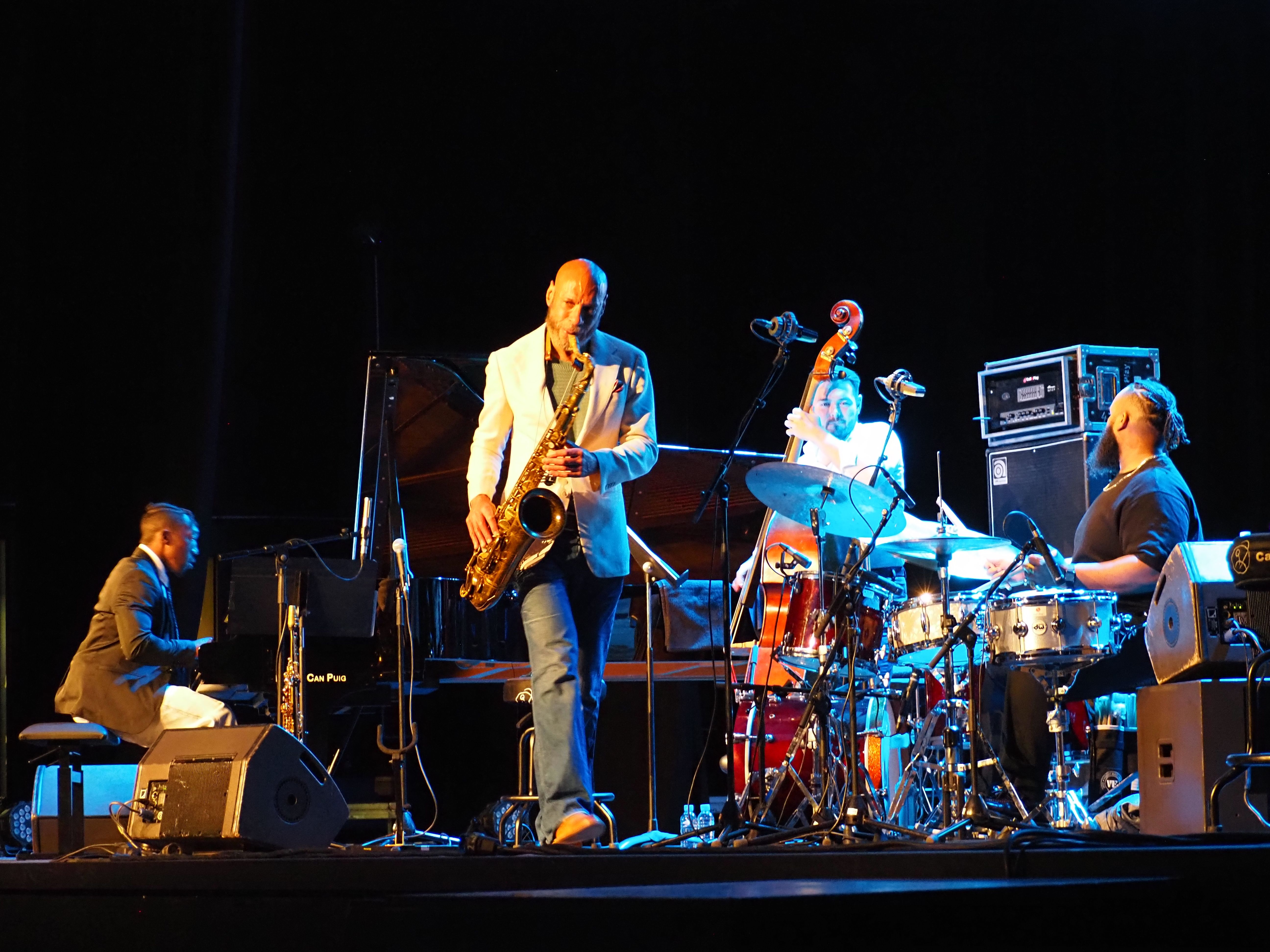 Joshua Redman Quartet al Festival de Jazz d'Escaldes. Joshua Redman Quartet al Festival de Jazz d'Escaldes.