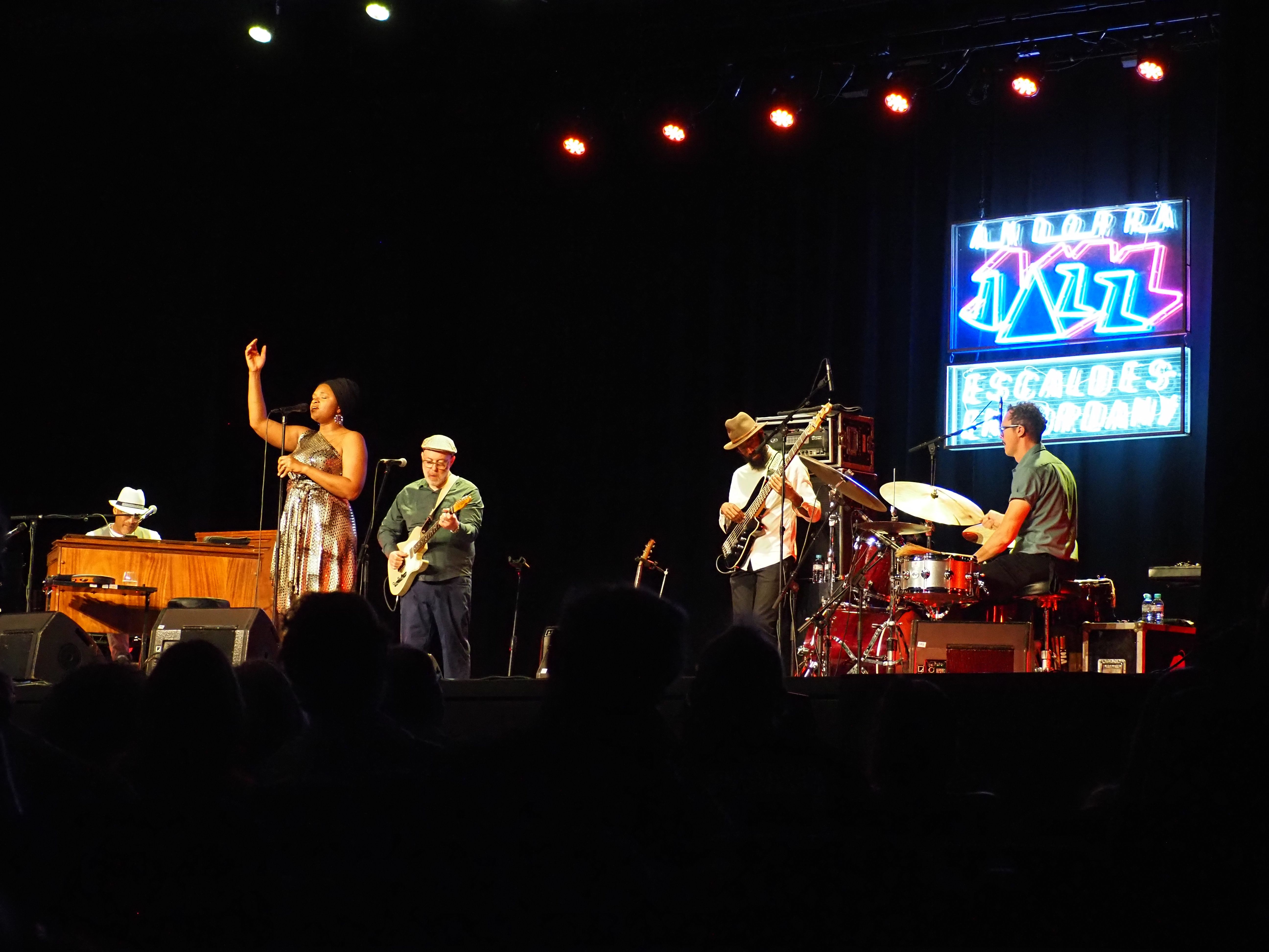 Un instant del concert de Lizz Wright.